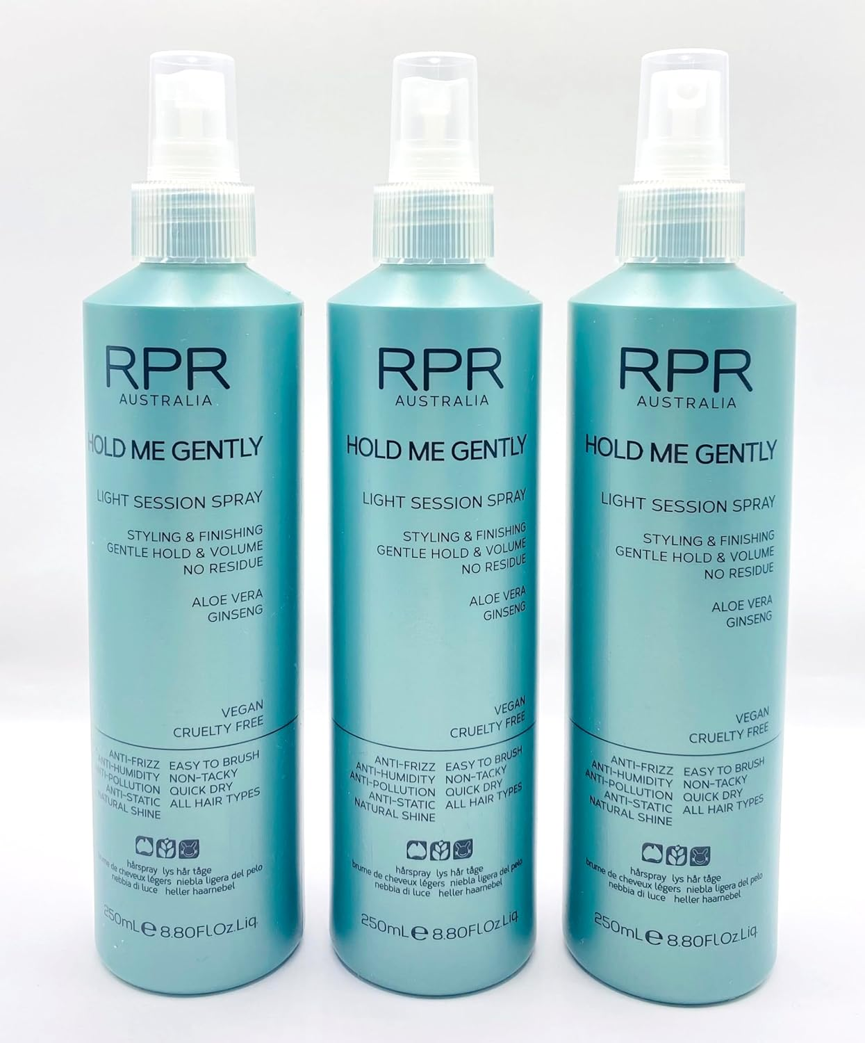 RPR Hold Me Gently Light Session Spray 250 Ml X 3 Set image number 2