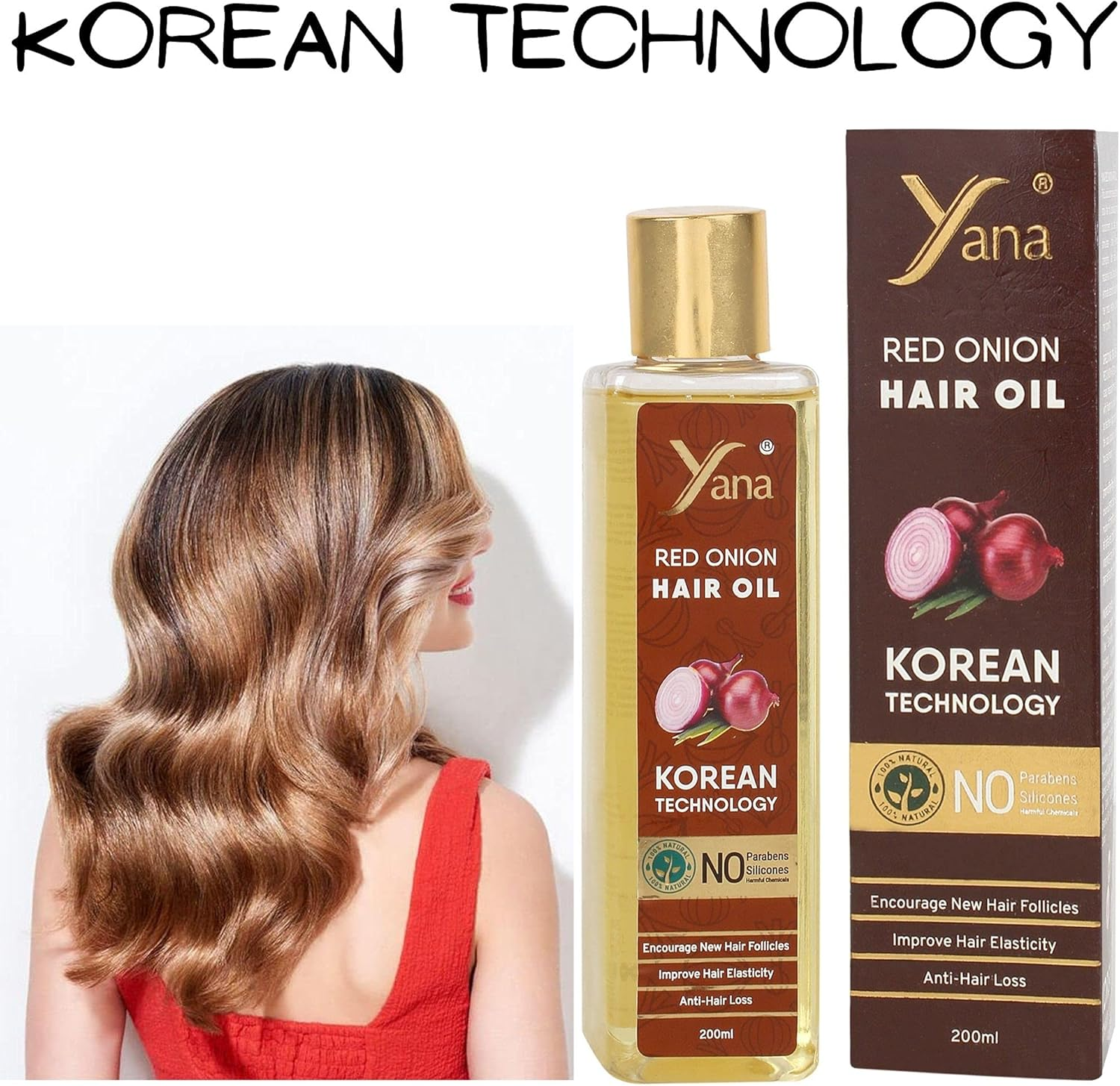 Yana Red Onion Oil for Hair image number 3