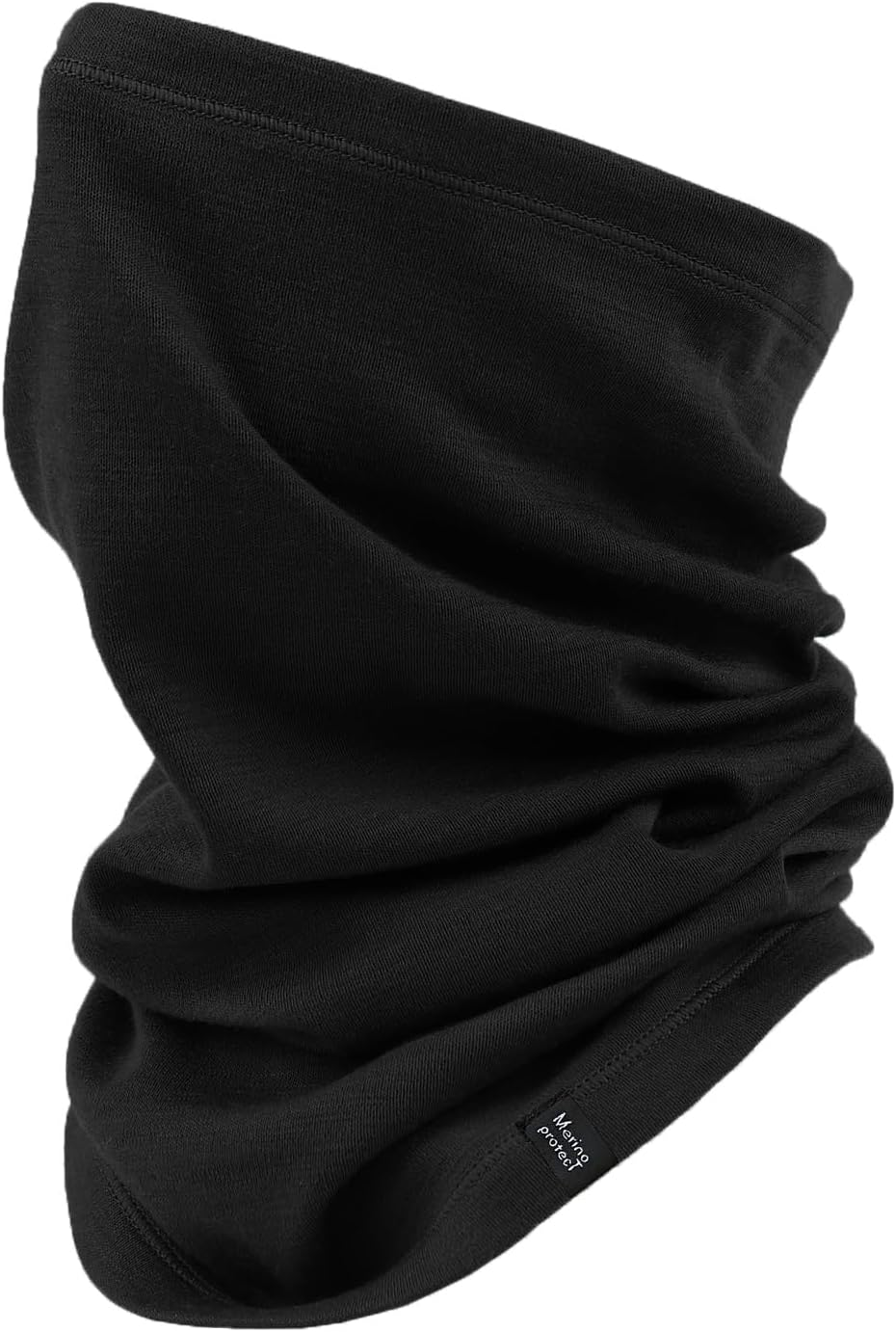 Merino Protect 100% Merino Wool Neck Gaiter Men Women Breathable Face Mask Lightweight Neck Warmer Motorcycle Hiking Hunting