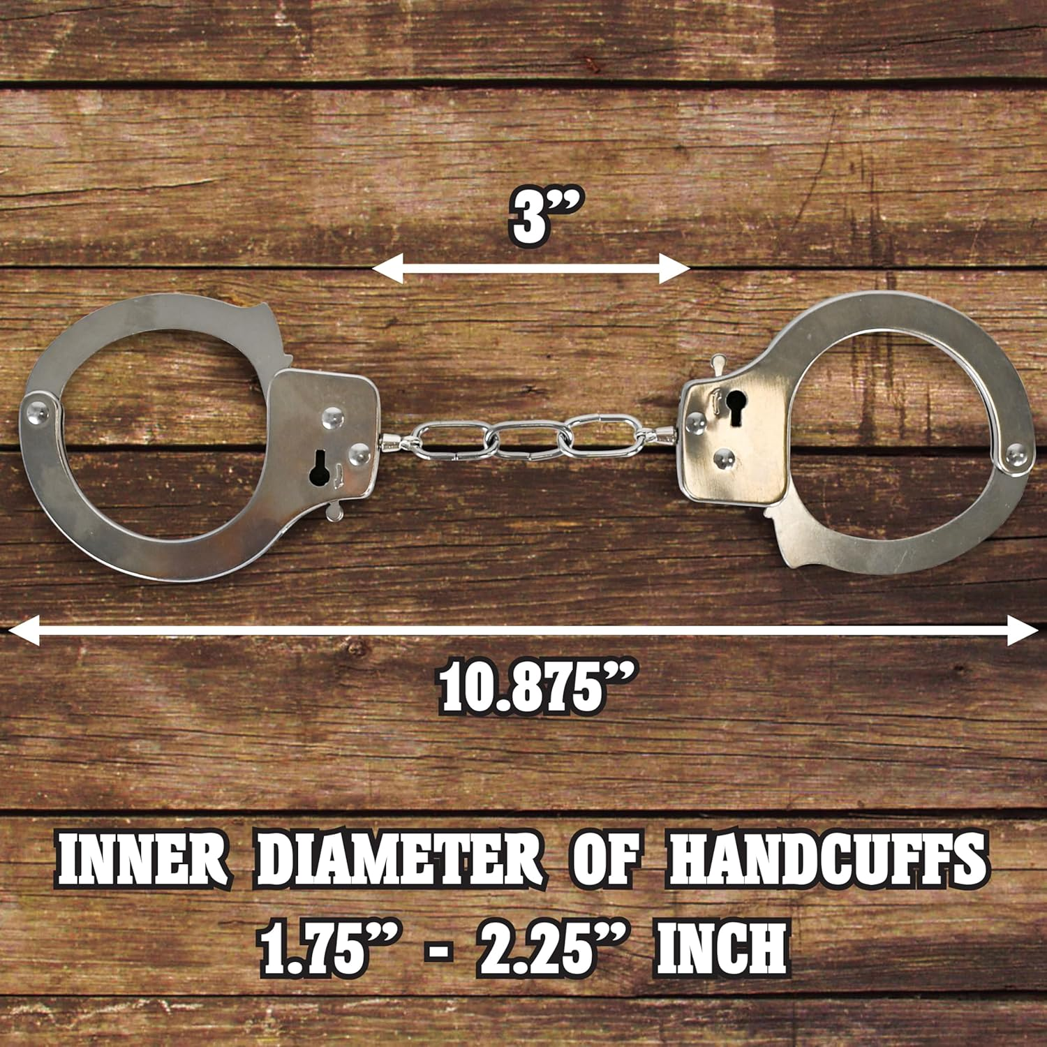 Maxx Action Western Series Deluxe Toy Marshall Cuffs with Key image number 2