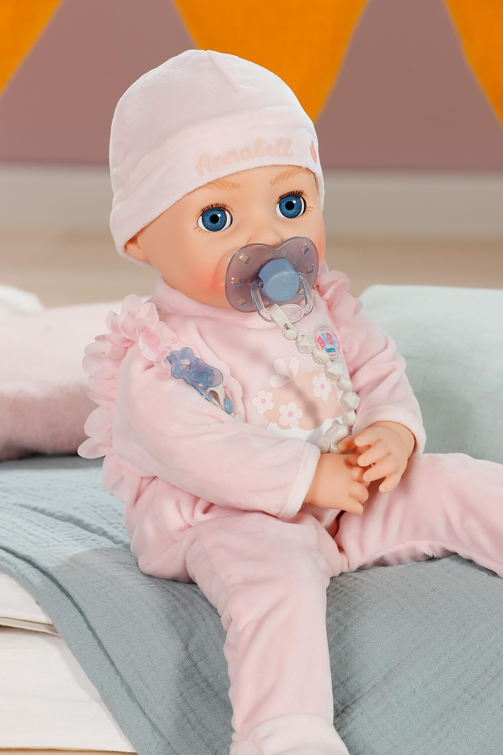 BABY Born Magic Pacifier with Clip for 43 Cm Dolls - 2 Assorted Pacifiers with Magic Function, Doll Accessories image number 3