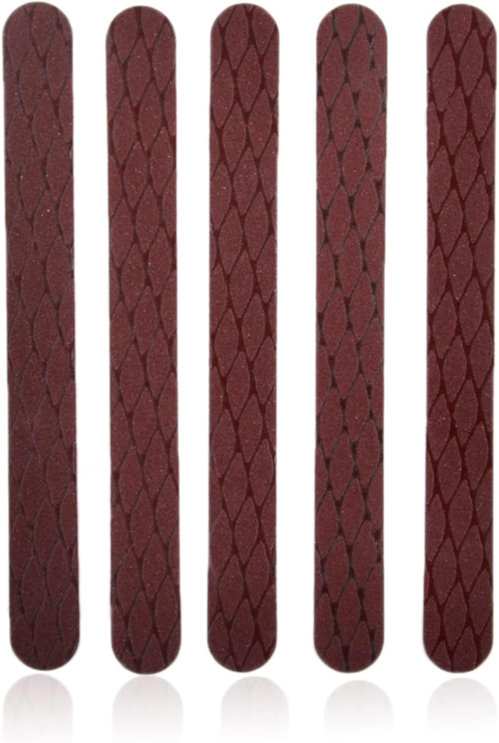 TRUSTTWO 20Pcs/Lot Brown Nail File Sanding Double Side Nail Buffer Polish Blocks Professional Cuticle Remover Nail Care Beauty Tools the New