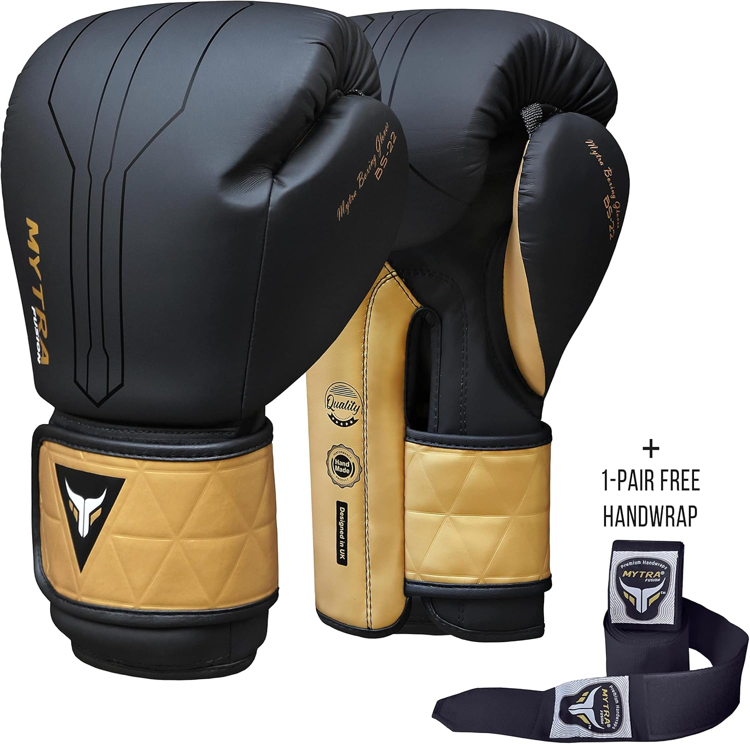 Mytra Fusion Boxing Gloves Included with Free Hand Wraps Punching Gloves MMA Training Muay Thai Gloves Men & Women Kickboxing Gloves image number 2