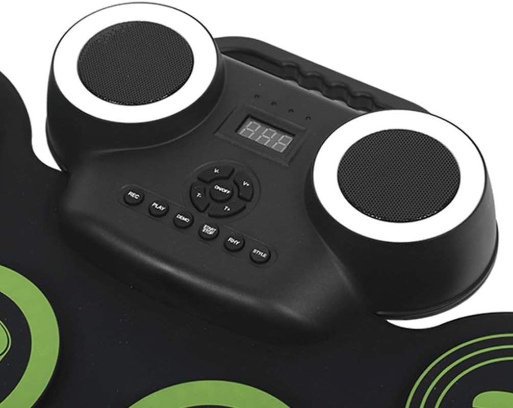 Electronic Drum, Portable USB Electric Drum Set, Electronic Drum Kit with Speaker, Electronic Drum Musical Instrument image number 2