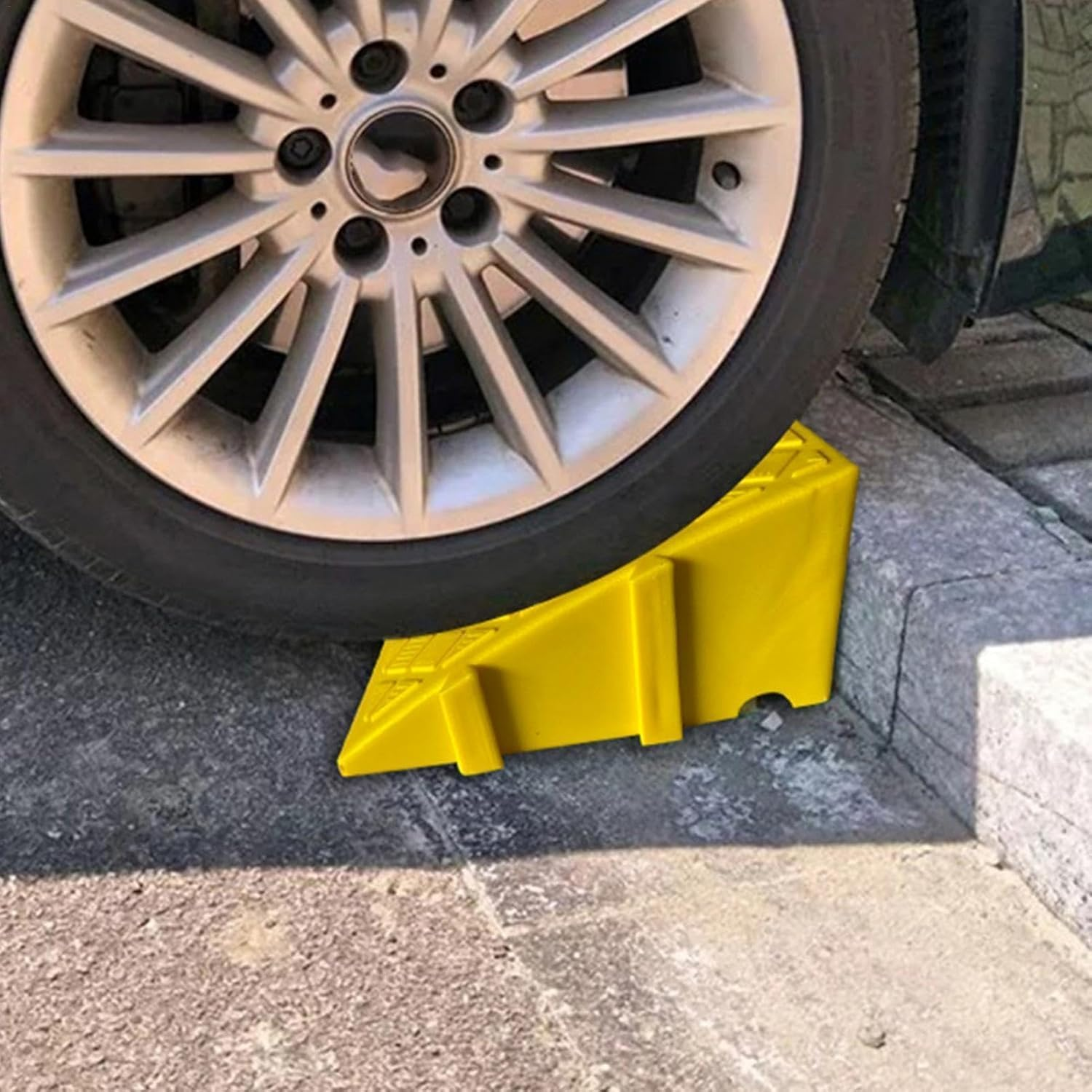 Car Ramps Heavy Duty - Driveway Curb Ramps for Cars | Kerb Ramps for Driveways for Cars, Wheelchair Ramps for Cars, Portable Kerb Ramps, Ramps for Mobility Scooters Door Way, Kerb Ramps for Steps image number 3