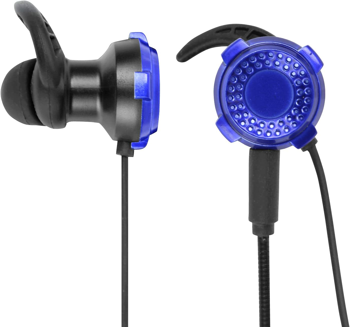 Gaming Earphones Compatible with Many Models Gamers Canal Earphones (Blue) - Switch - PS4 - PS5 - Blue image number 2