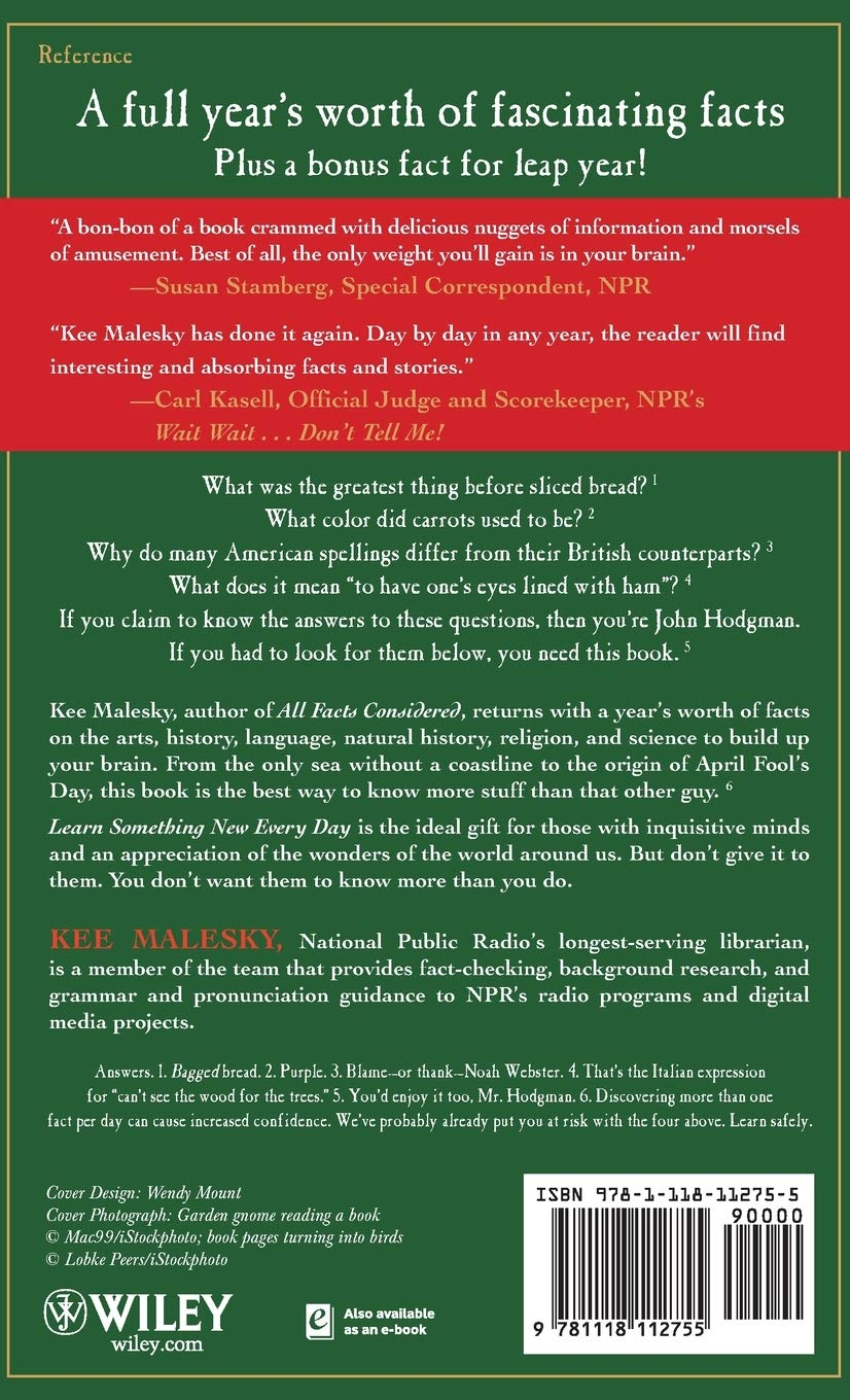 Learn Something New Every Day: 365 Facts to Fulfill Your Life