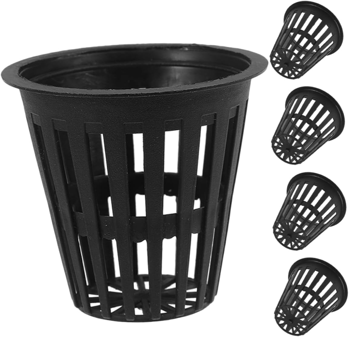 Gogogmee 5Pcs Mesh Hydroponic Planting Baskets Slotted Cups for Indoor Outdoor Gardening image number 6