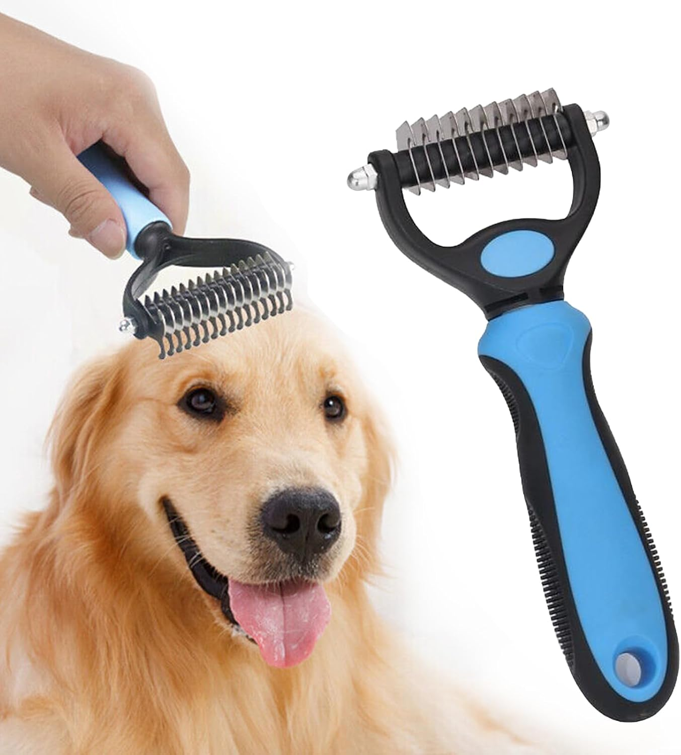 Dog Brush Undercoat, Dog Brush, Cat Brush, Long Hair and Cat Brush, Undercoat Brush, Cat Brush, Undercoat Brush, Undercoat Brush Dogs, for Cats, Dogs image number 6