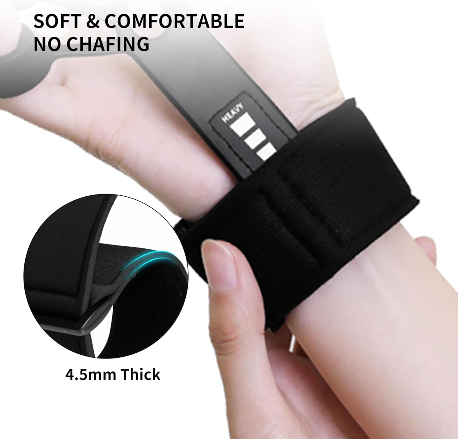 PROIRON Hand Grip Strengthener 2 Pcs Adjustable Tear-Resistant Finger Strength Trainer Finger Strengthener Finger Stretcher Finger Exerciser for Hand Therapy Rehabilitation Finger Flexibility image number 5