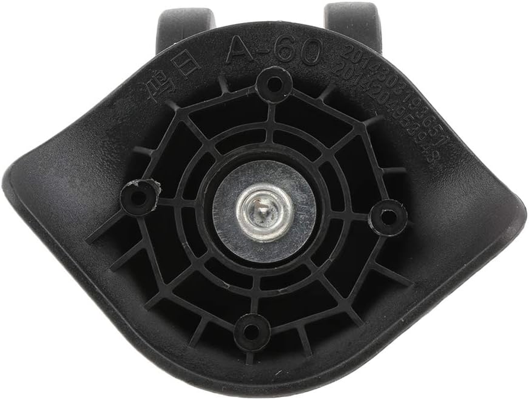 Eigell 2 Pieces/Set Mute Swivel Wheels for Replacement Luggage Casters DIY-A60# image number 1