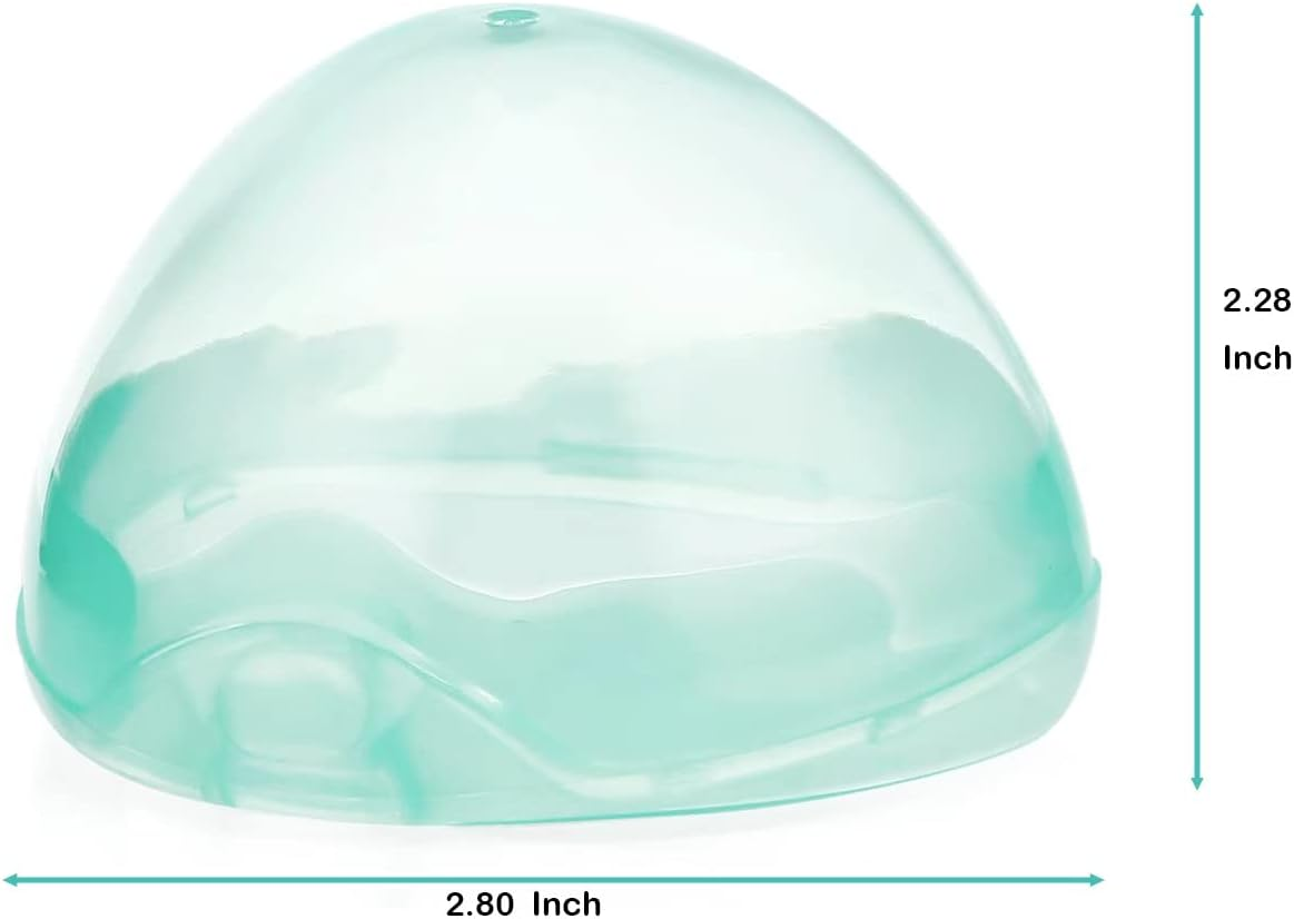 Pandaear Pacifier Nipple Holder Case Container Boxes (4 Pack)| Universal Accessories Holders| Travel Cases| BPA Free image number 3