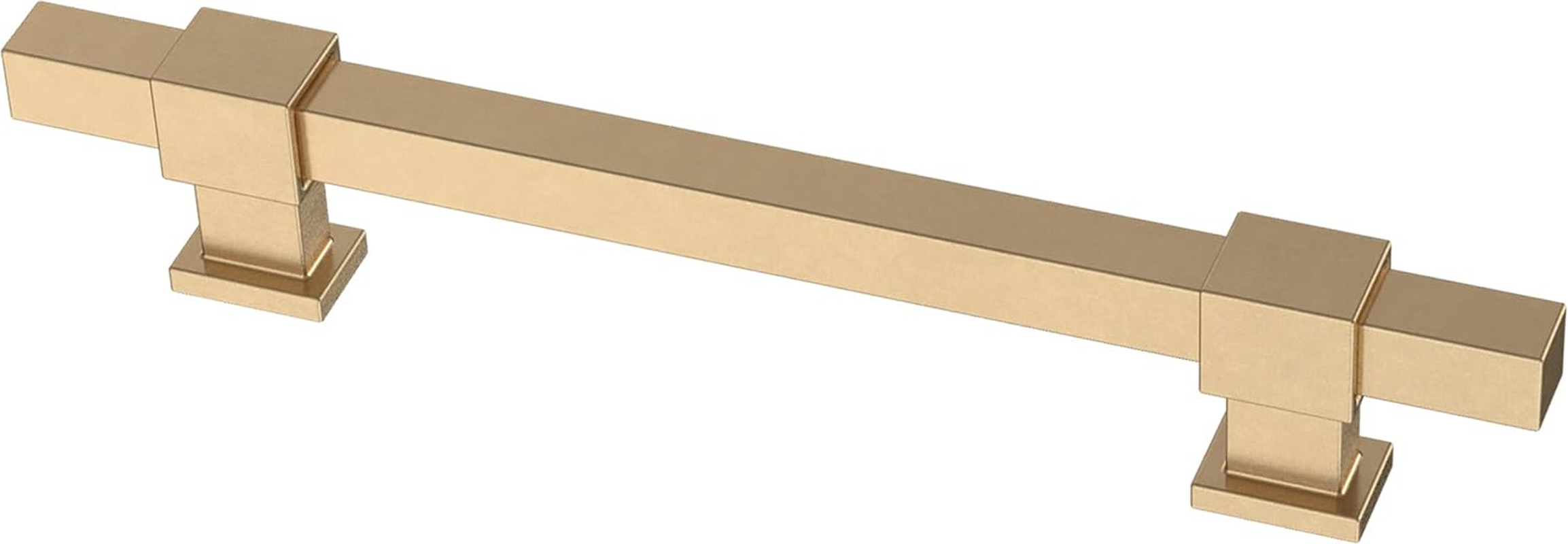 Franklin Brass Square Bar Adjustable Cabinet Pull, 1-3/8" to 6-5/16" (35-160Mm), 5-Pack, Satin Nickel P44368-SNM-B