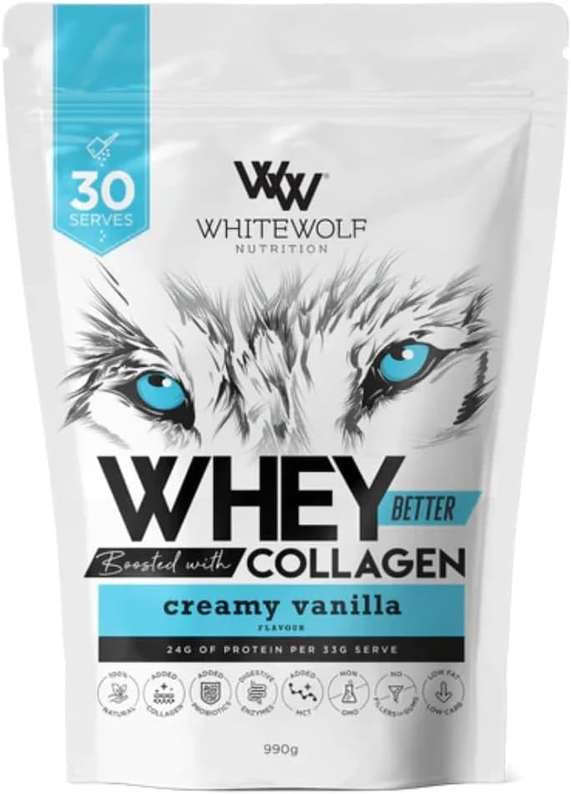 WHITE WOLF NUTRITION Whey Protein Vanilla 990
