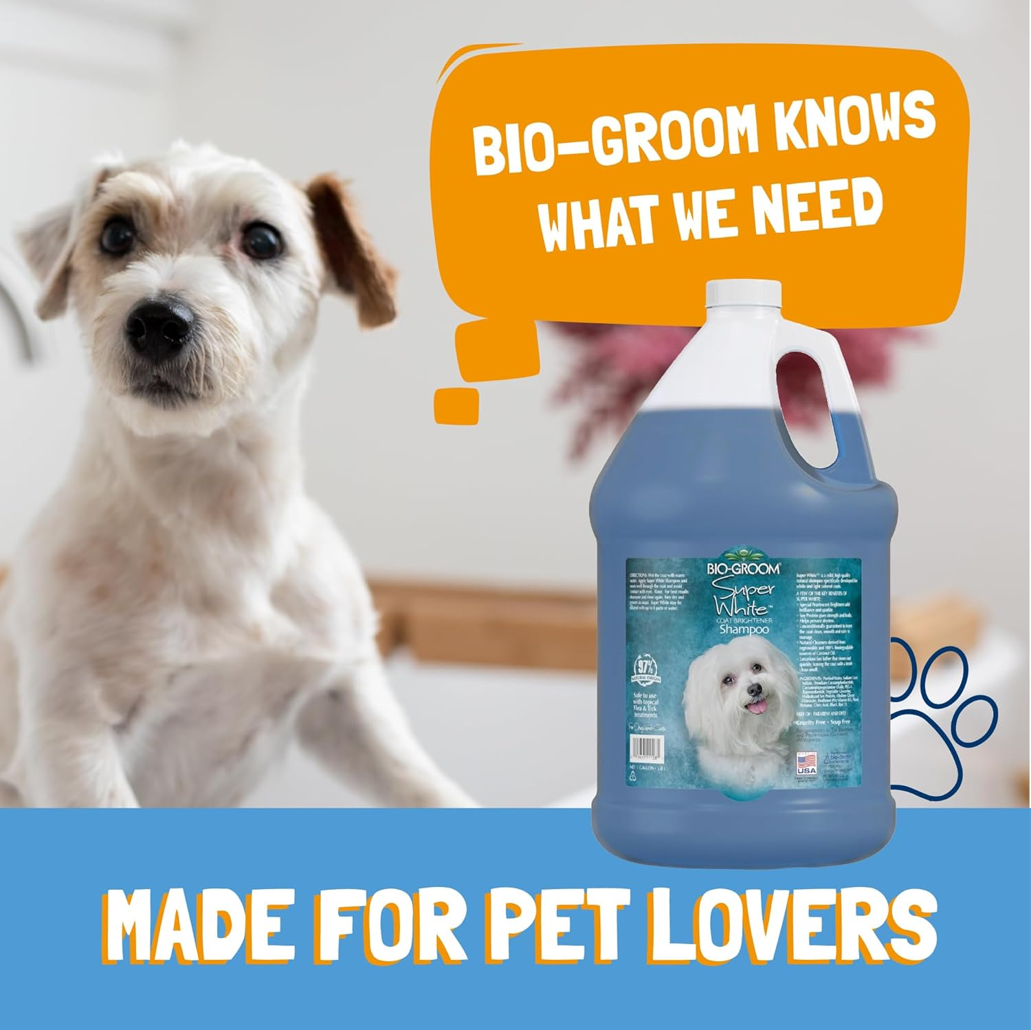 Bio-Groom Dog Shampoo, 355 Ml, White (BG211 12) - 2.5-Gallon image number 3