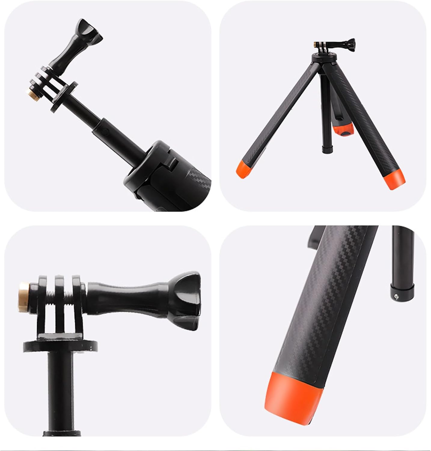 4 in 1 Floating Selfie Stick Handheld Tripod Extendable Underwater Monopod for Action 5 Pro 4 3 for X4 X3 Ace Pro 2 image number 4