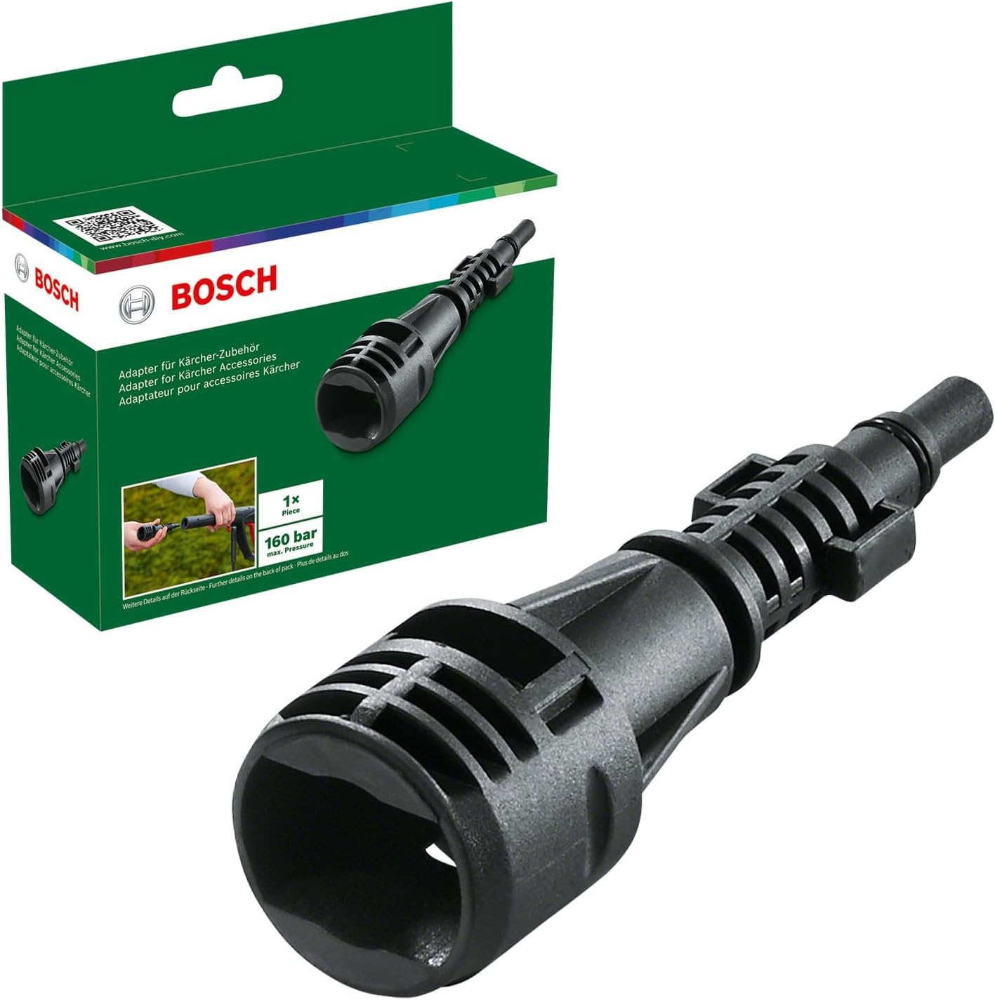 Bosch Adapter for Karcher Accessories for High Pressure Washers Easyaquatak, Universalaquatak, Advancedaquatak and AQT Models image number 2