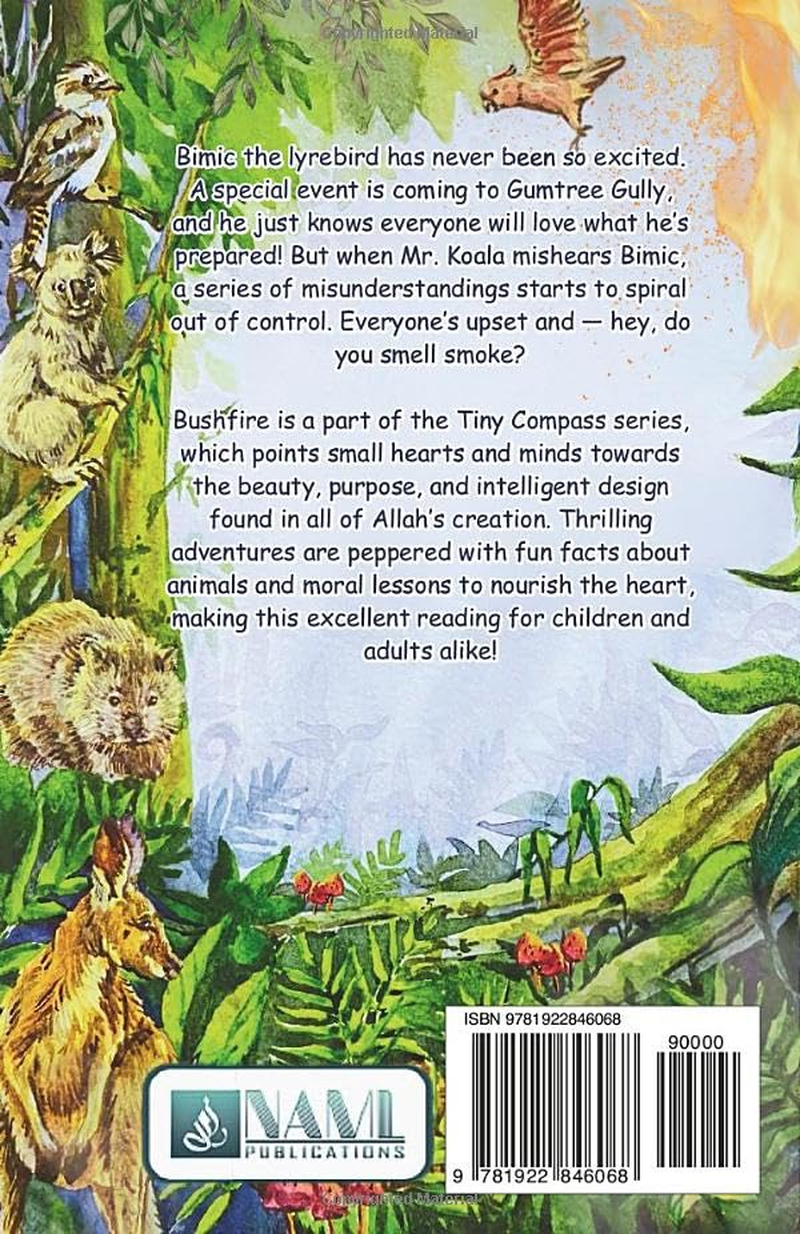 The Tiny Compass: Bushfire; an Illustrated Chapter Book about Australian Animals image number 1