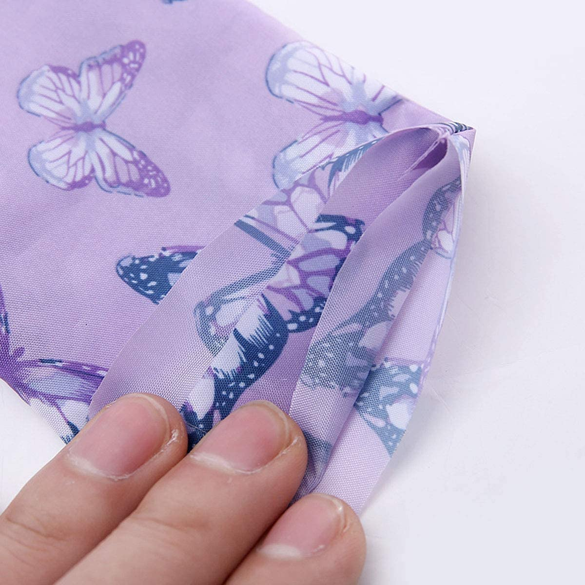 6 Pack Fold up Shopping Bag Reusable Grocery Bags Foldable Portable Storage Bags and Handy Travel Bags for Shopping,Outdoor Travel,Camping Hiking Random Pattern image number 5