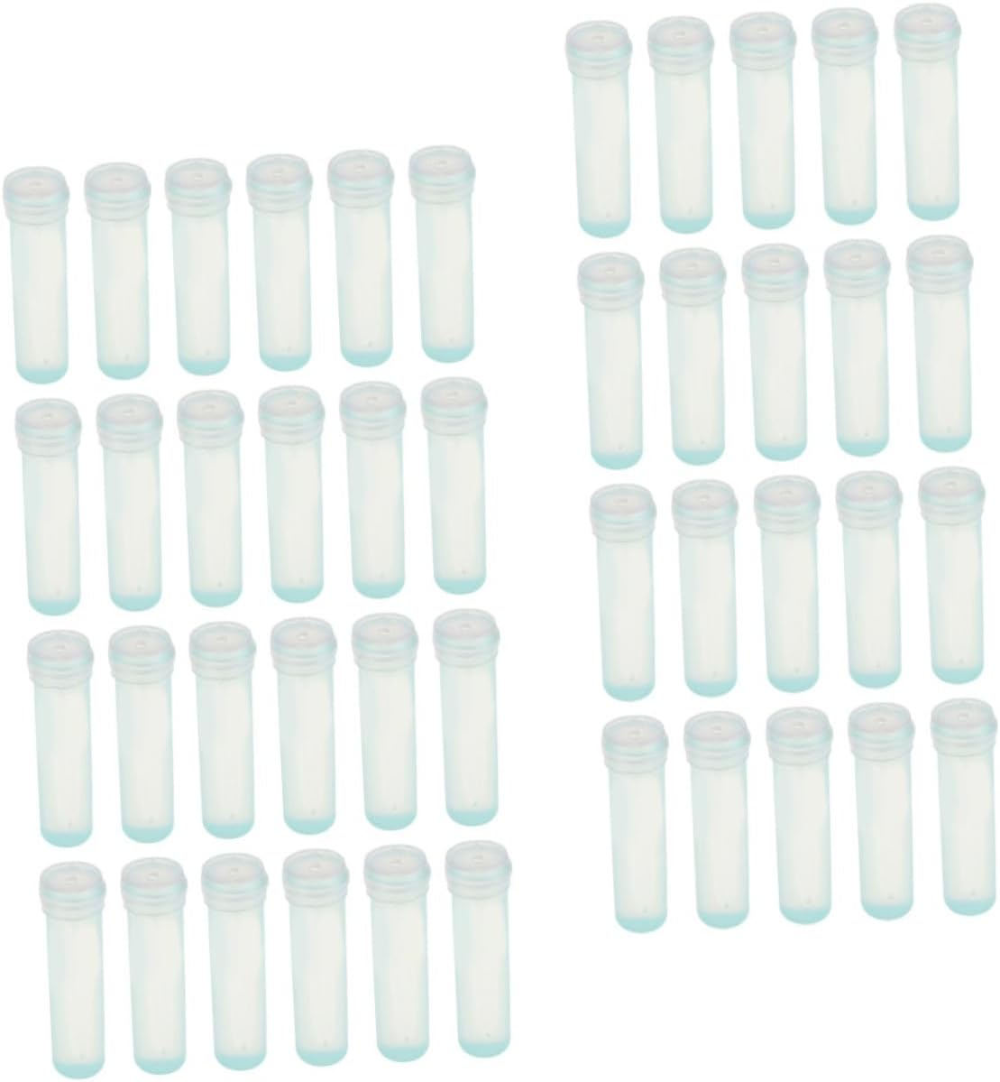 FONDOTIN Floral Water Tubes Vials for Bouquet Fresh Flowers Stem Hydration 7.5Cm Plastic Nutrition Tubes 90Pcs for Florists Gardening and Floral Arrangements image number 2