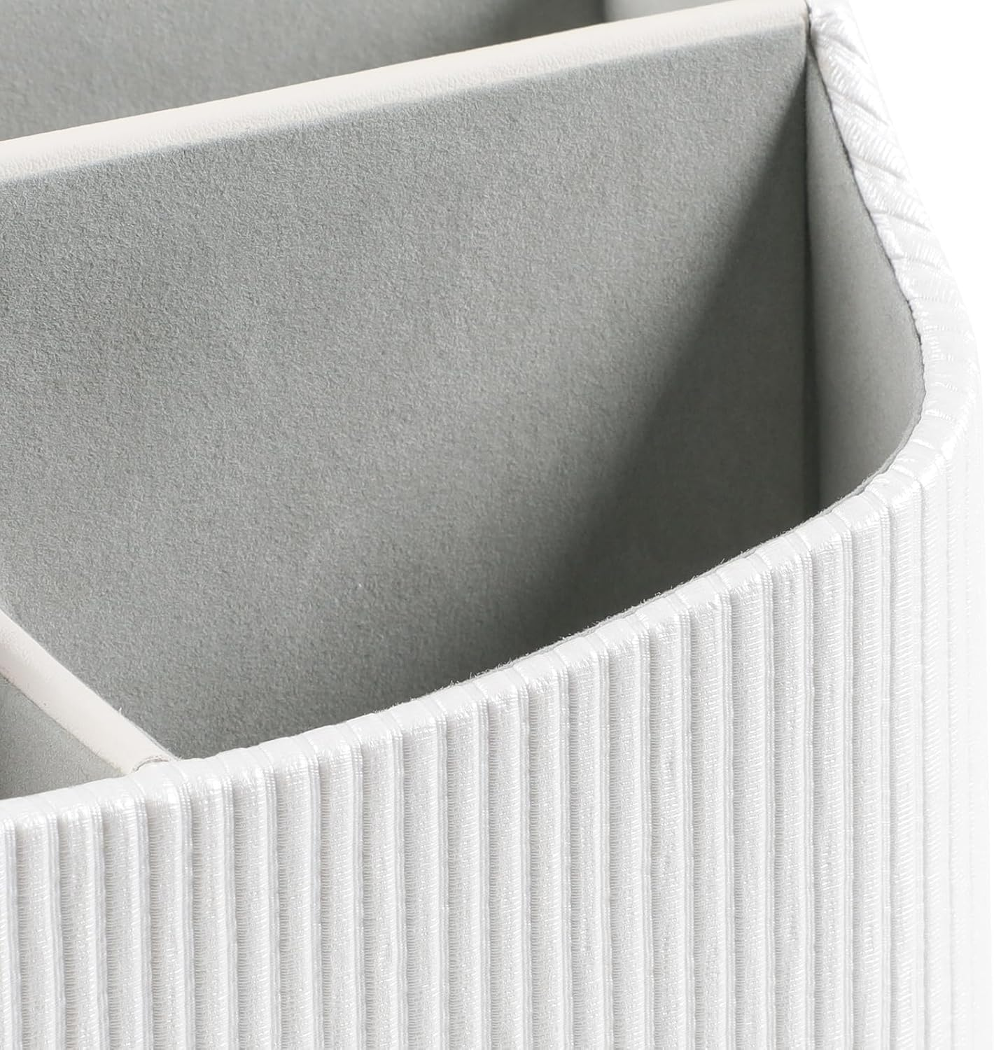 Remote Control Holder (Cream-White) - Beige image number 3