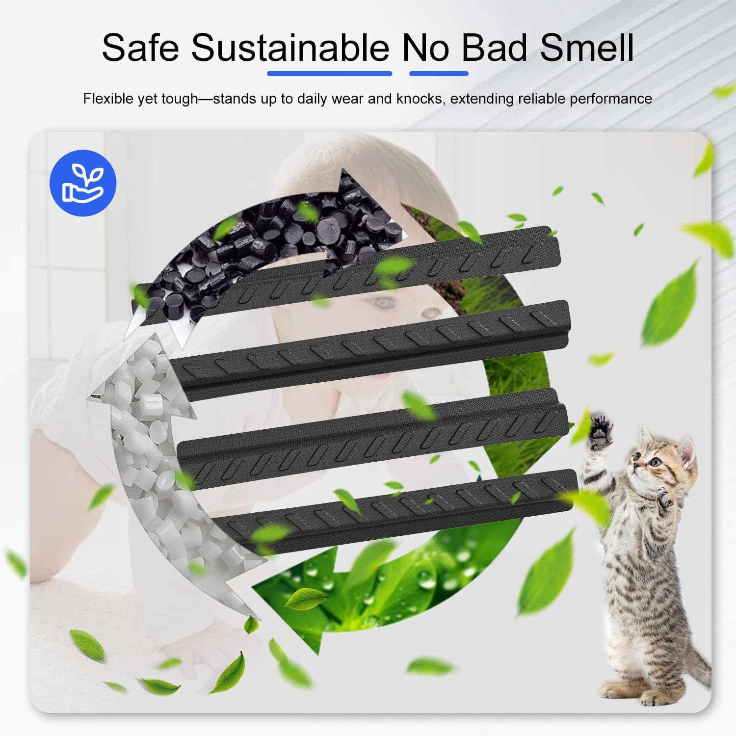 Czmenghe Exterior Door Sill Protector Compatible with 2019-2025 Chevy Silverado GMC Sierra 1500 Door Sill Guard Replacement for 2019-2025 Chevy Silverado Accessories