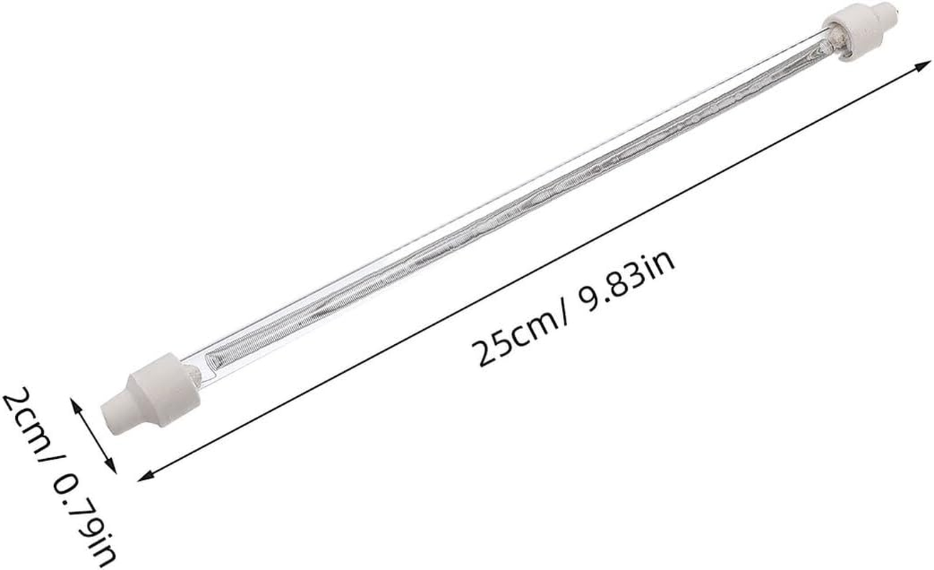 BESPORTBLE 4Pcs Heat Lamp Tubes with Wire Replacement Heating Elements for Oven Chicken Coop Heater Indoor Pet Warmer Outdoor Patio Heating Accessories image number 5