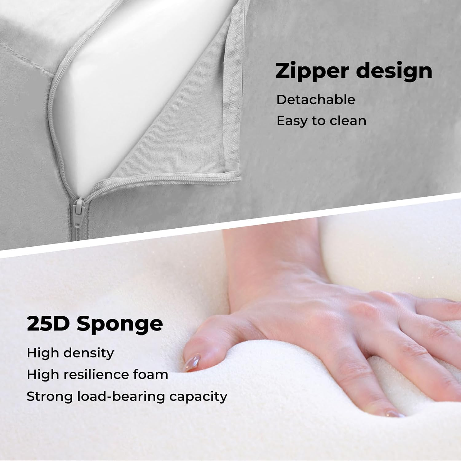 Bopeep Kids Foam Blocks Play Set, Soft Climbing Toys for Toddlers 12Months+, for Indoor Crawling, Sliding and Play, 6 PCS Kids Interactive Playset(Balls NOT Included), Home, Kindergarten, Playroom image number 2