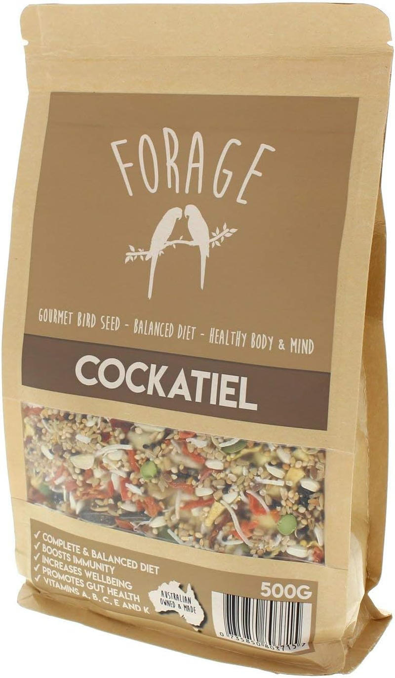 Forage Cockatiel 500G Bird Food Mix Millet Seed Fresh Australian Made image number 4
