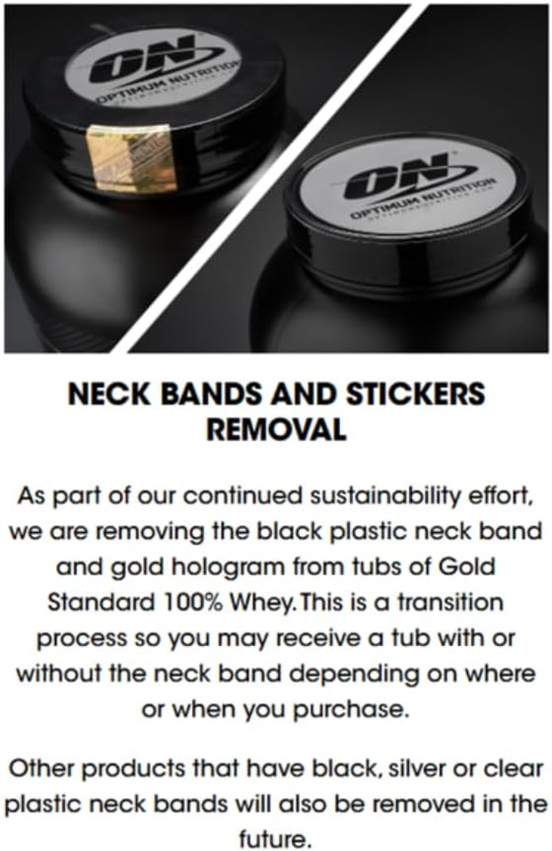 OPTIMUM NUTRITION Gold Standard 100% Casein Protein Powder, Vanilla Flavour 1.75Kg - [2024/2025 Plastic Neck Band Packaging May Vary] image number 6