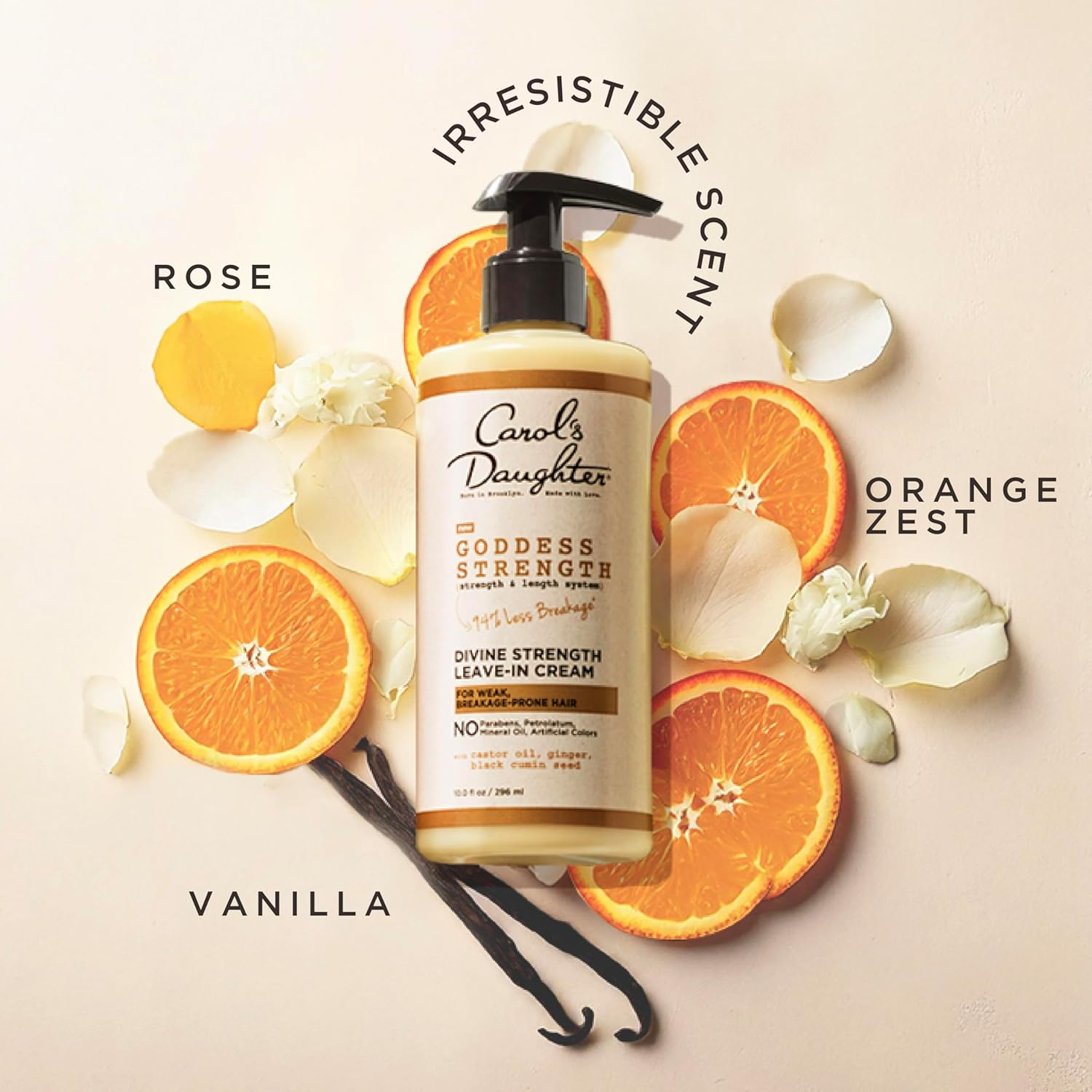 Carol'S Daughter Goddess Strength Leave in Conditioner Cream, 10 Fl Oz - Strengthening and Moisturizing for Wavy, Curly Hair image number 5