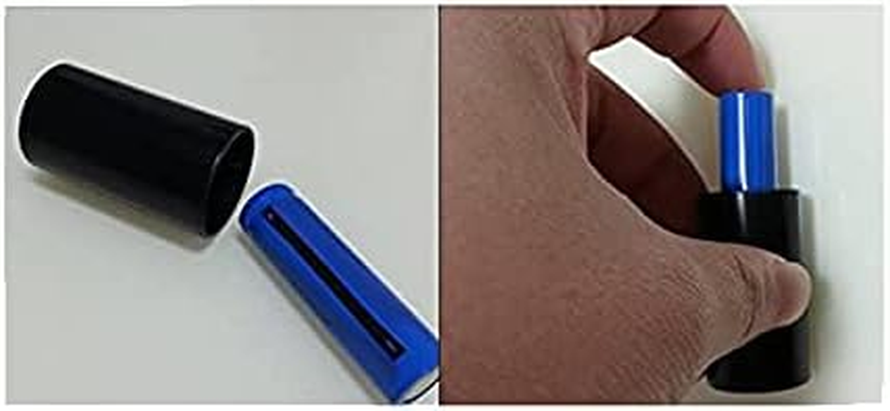 Jingfei 10 Pack AA to C Size Battery Adapter Case,Aa to C Size Spacers, AA to Size C Battery Adapter Converter Case(Black) image number 5