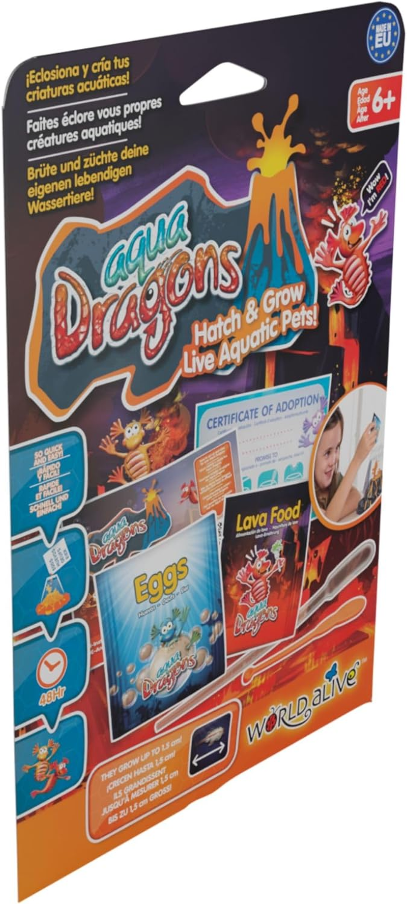 Aqua Dragons - I'M Red Food Refill image number 3