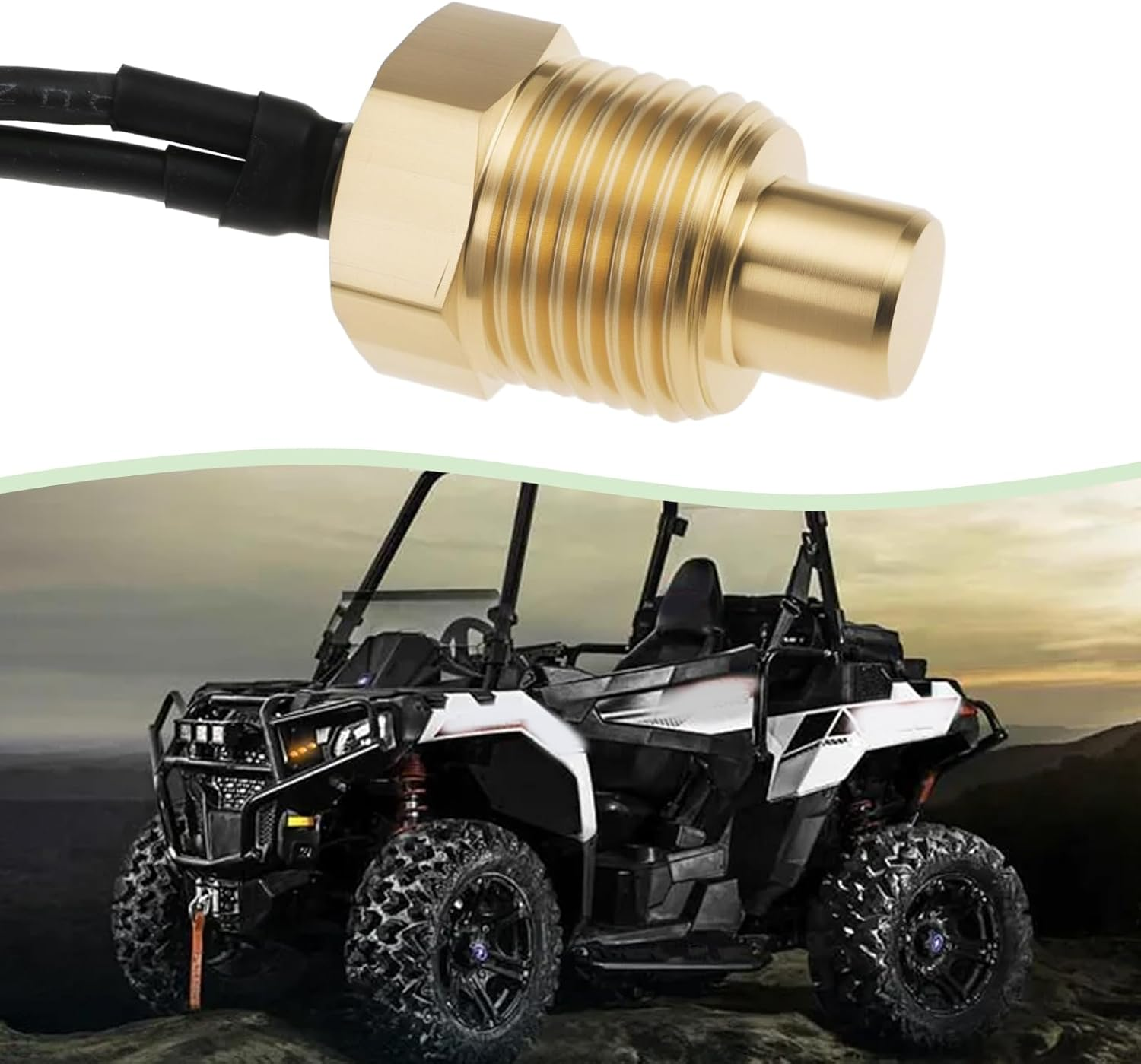 SING F LTD Fan Thermal Sensor Switch 3089246 Compatible with Polaris Sportsman 2004-2006 2008 ATV Scrambler 500 4X4