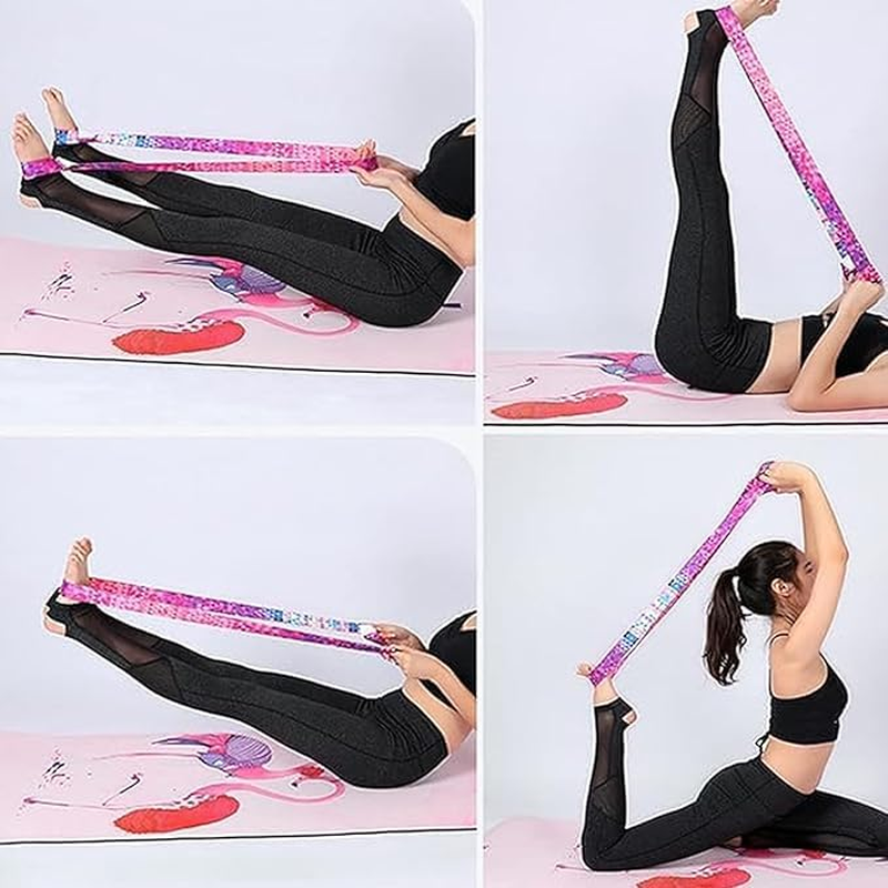 Adjustable and Organic Cotton Yoga Mat Carry with 2 Packs Portable Elastic Travel and Gym - Double Strap, Eco-Friendly Straps for All Mat Sizes (Fitness Enthusiasts) image number 2