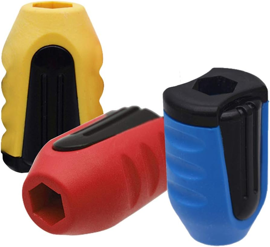 Yakamoz 3Pcs Magnetizer Ring Magnet Screwdriver Bits, Removable Magnetic Driver Screw Catcher Holder for Screwdriver Accessories and Power Bits Tool image number 1