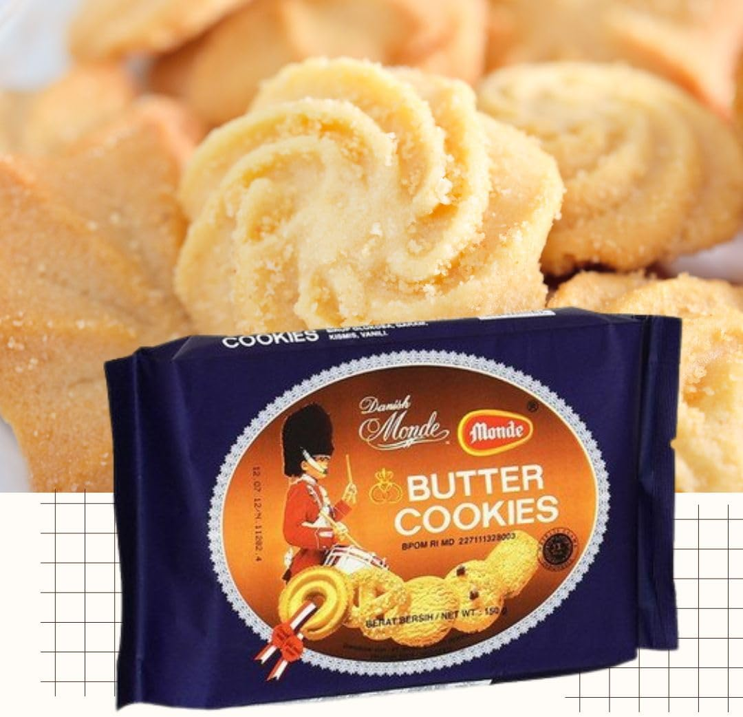 Danish Monde Butter Cookies 150 G image number 1