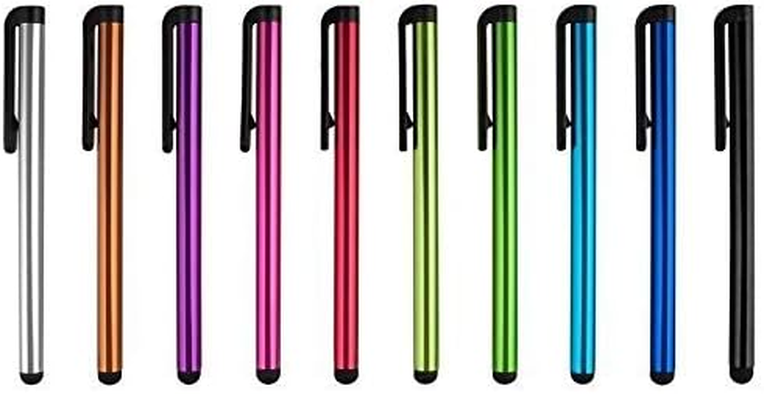 10X Original Universal Capacitive Stylus Touchscreen Pen for Ipad 1 2, 3 Iphone 5, 4S , HTC, Tablet Pc, Asus Tablets, Advent, Samsung Galaxy, Mobile Phones, PC, Blackberry Playbook Phones, Android and All Other Capacitive Screens Devices image number 1