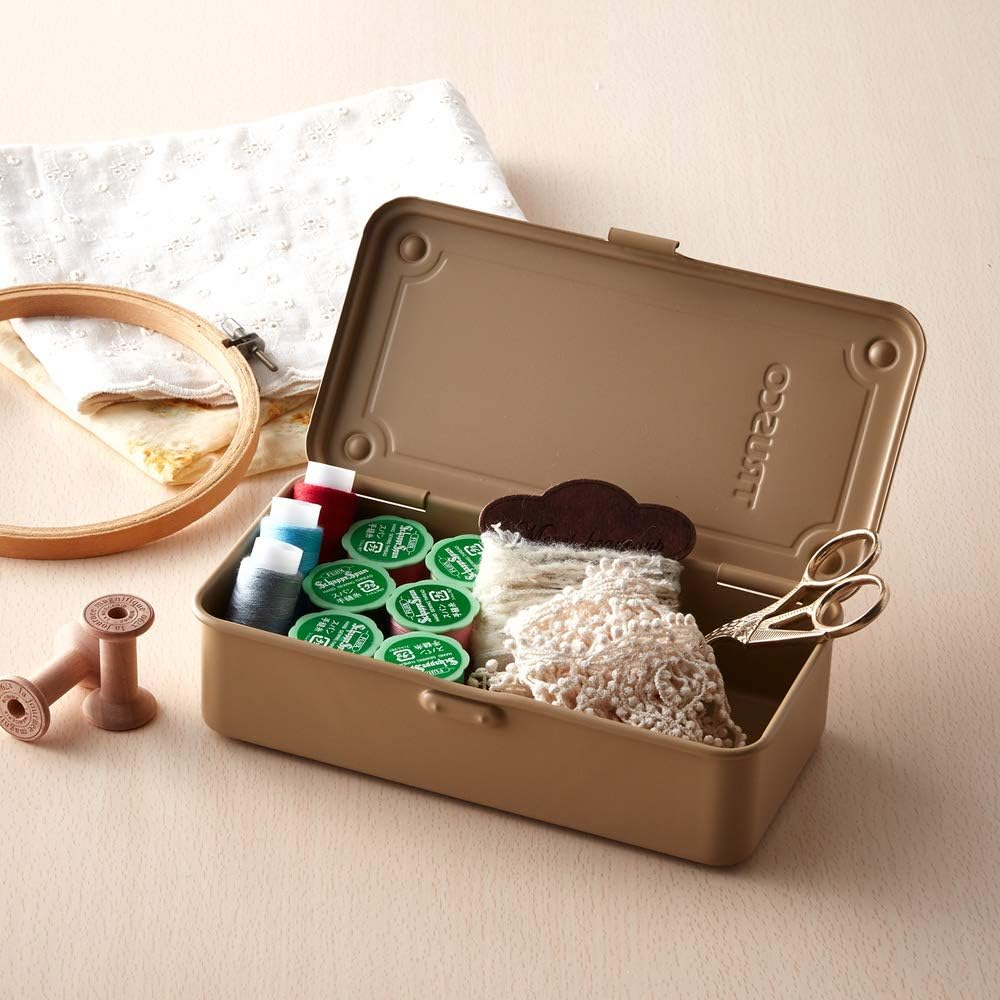 TRUSCO T-190MBK Trunk Tool Box 203X109X56 Matte Black image number 5