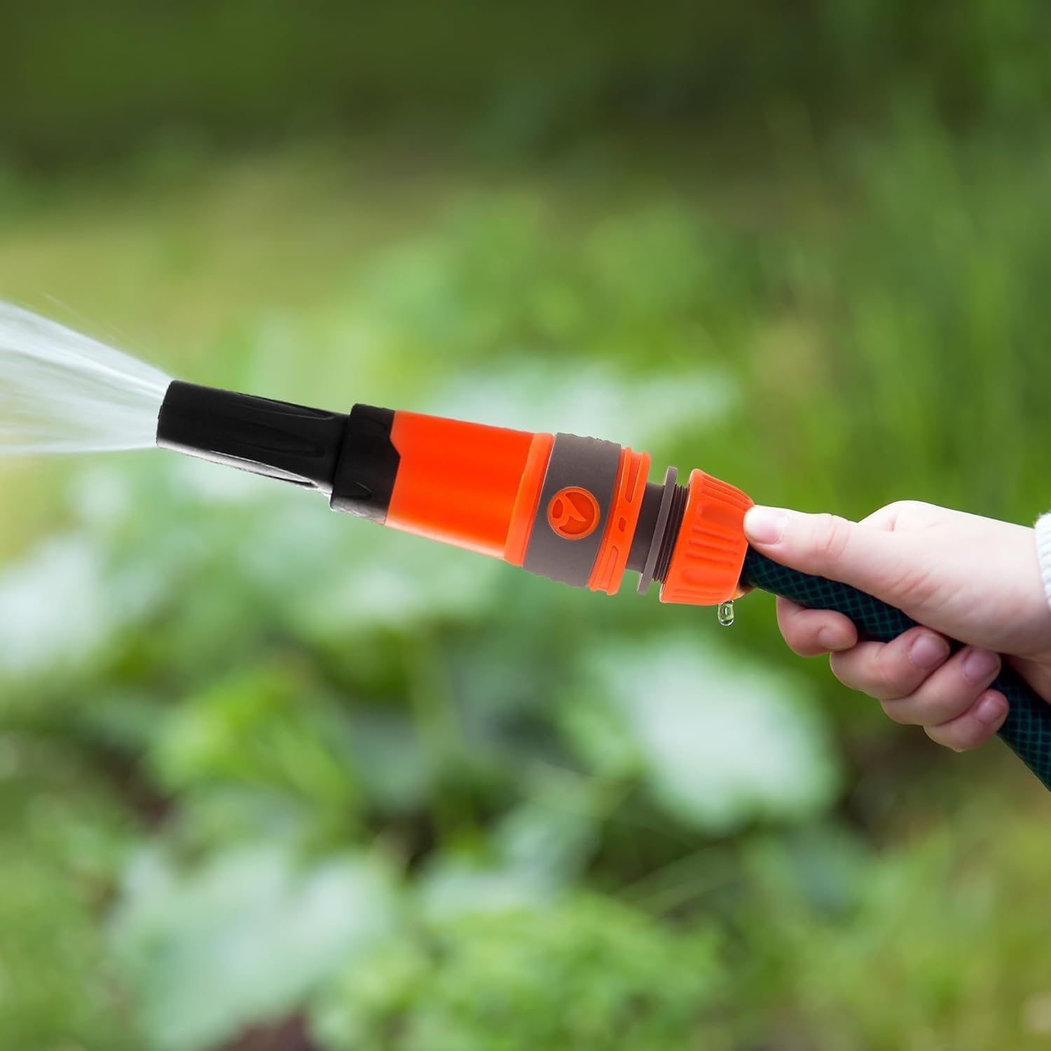 Garden Hose Connectors Set, Hose Pipe Connector Set, outside Tap Connector, Water Hose Spray Gun for Plants, Lawns Watering, for Hose Water Hose to Tap Connectors Adapter for Tap 3/4'' 1/2'' image number 3