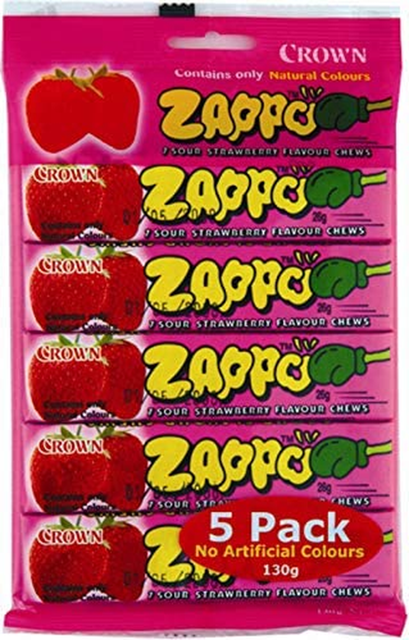 Zappo Multipack 5 Pack Candy 130 G