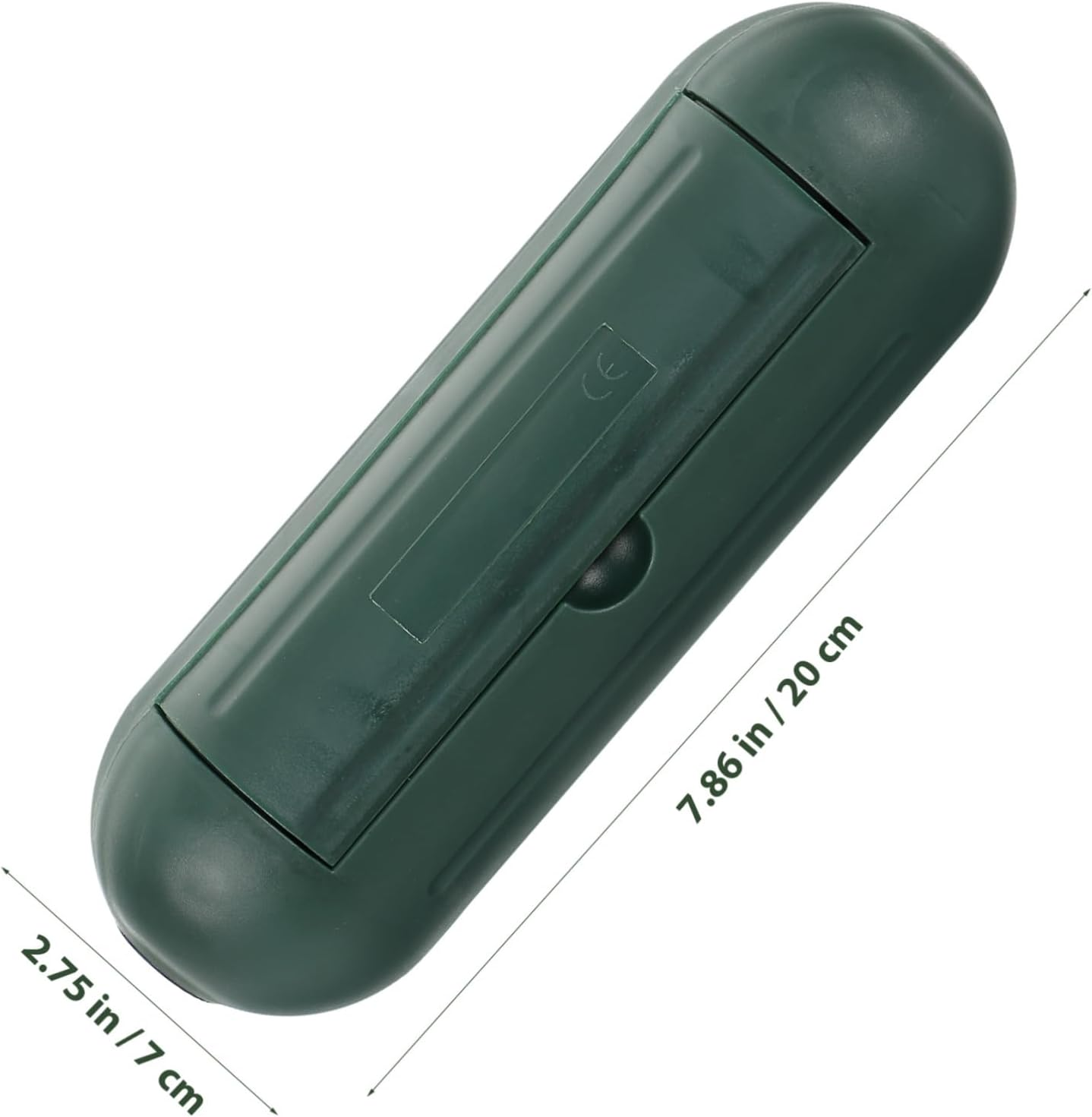 COHEALI Socket Protection Box - Outdoor Waterproof Plug Box for Extension Cord Connection Durable Plastic Electrical Connection Cover with Airtight Seal Green image number 4