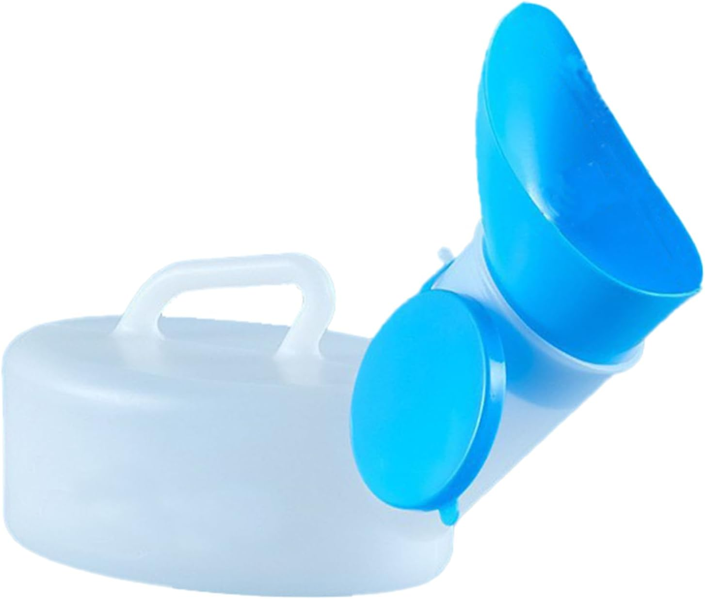 1000Ml Large Capacity Urinal for Men Portable Urine Bottle with Lid Ergonomic Handle Easy to Use Non-Spill Odorless Design Ideal for Elderly Adults Night Use Unisex Removable Urinal for Convenience image number 6