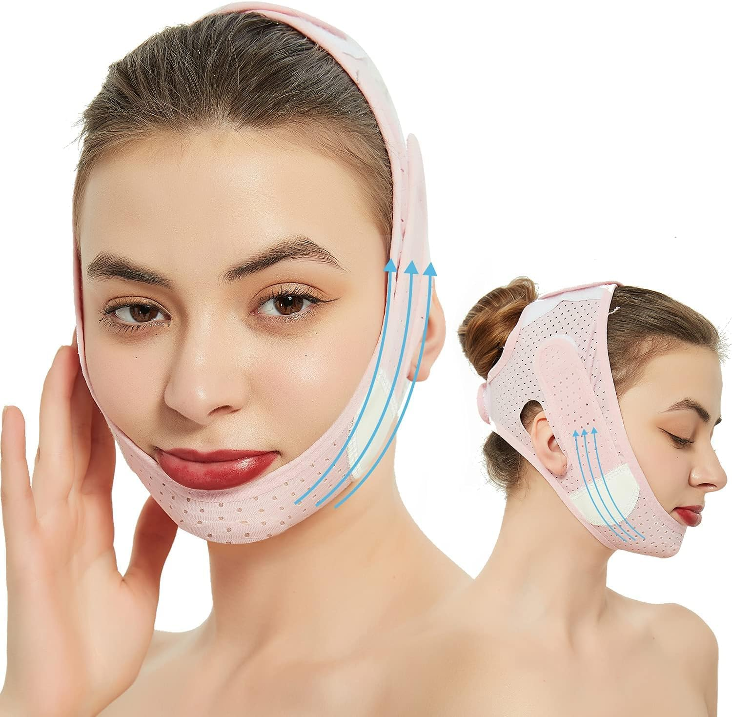 Beauty Face Contouring Sleeping Mask Chin, Reusable V Line Lifting Mask,V Line Faces Masks
