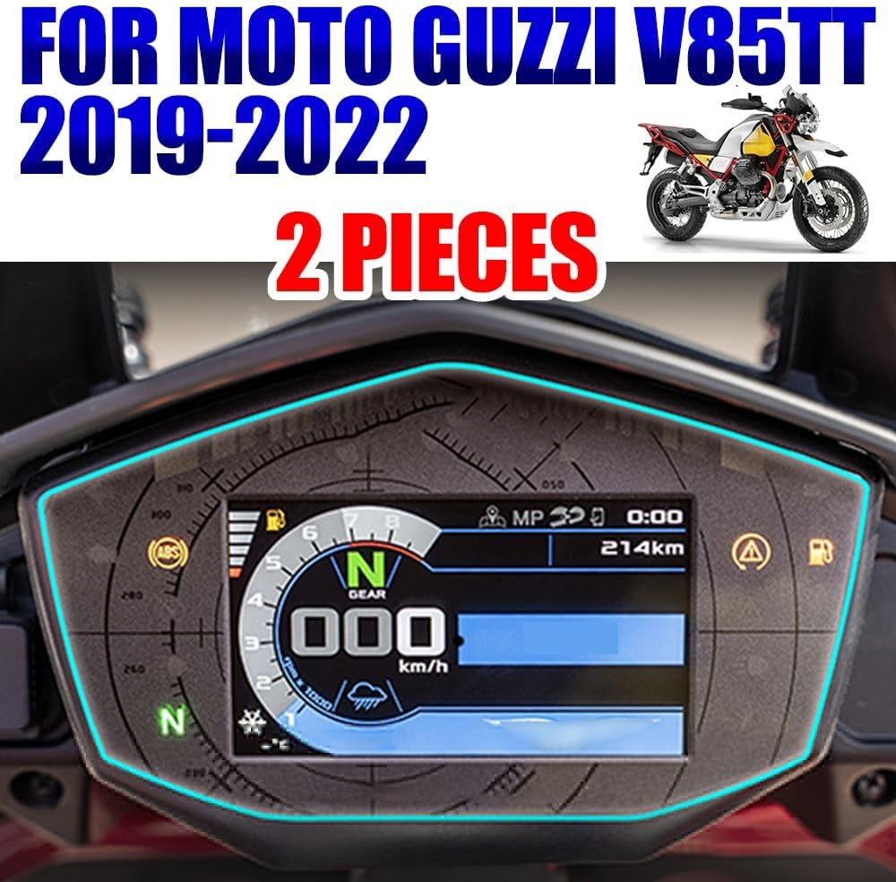 For MOTO GUZZI V 85 TT V85TT V85 TT V 85TT Motorcycle Accessories Cluster Scratch Protection Film Screen Protector Instrument Cluster Screen Protection Film image number 2