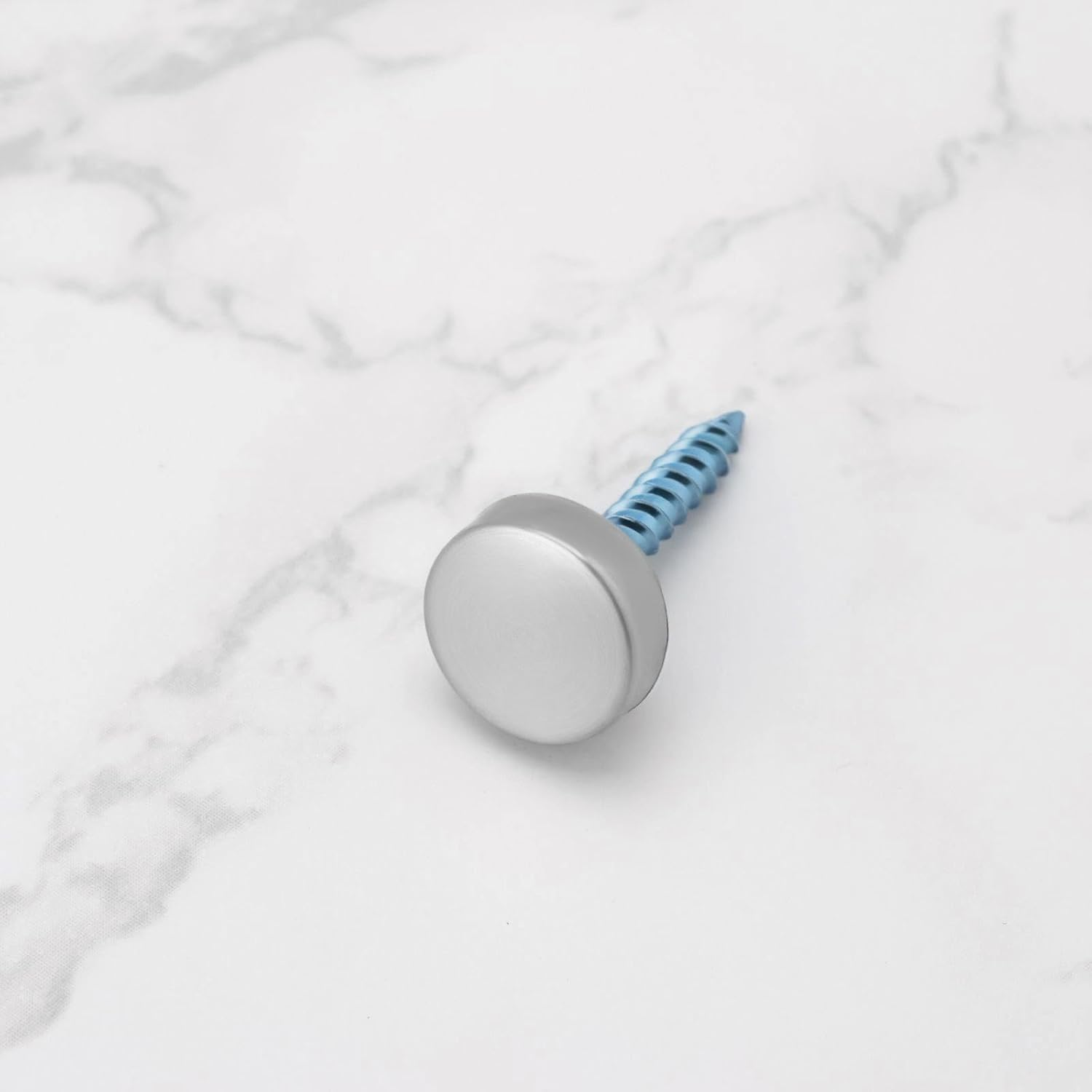 SG Store 80 Sets Mirror Screws 12Mm Stainless Steel Cap Cover Nails for Mirrors Coffee Tables Wardrobes Glass Furniture Glass Signs image number 3