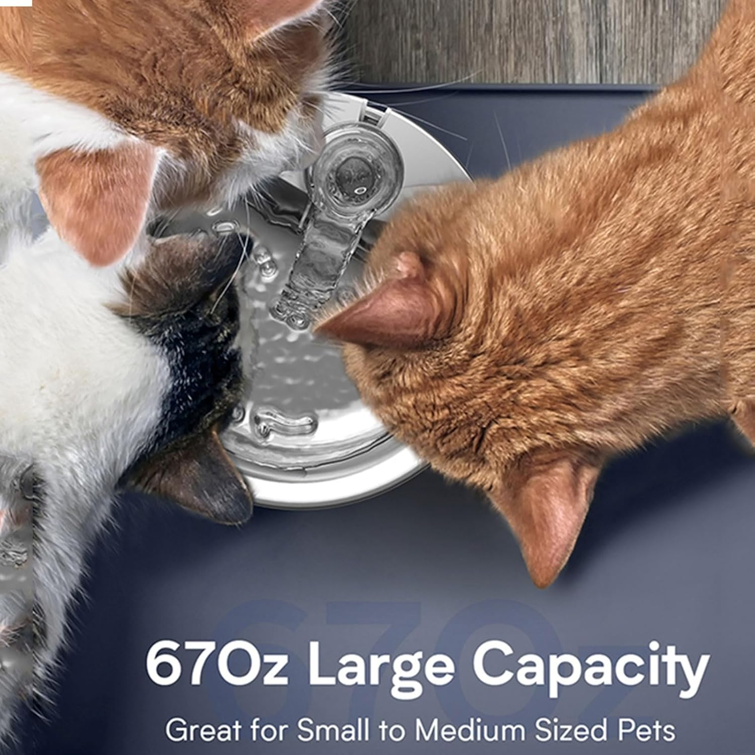 Dog Water Bowl Stainless Steel Smart Pet Water Dispenser Circulation Filtration Automatic Cat Water Fountain Large Capacity Ultra-Quiet Cat Fountains Pet Bowl image number 3