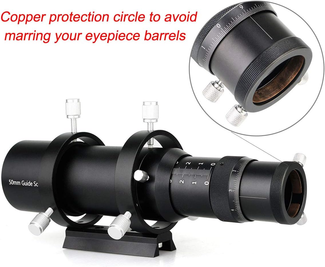 SVBONY SV106 60Mm Multi-Use Guide Scope with Helical Focuser F4 Focal Ratio for CCD Astronomy Camera