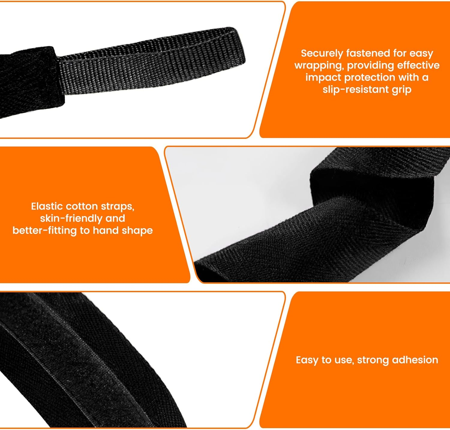 4 Pcs Boxing Hand Wraps, Elastic Bandages Training Wrist Support Inner Gloves Boxing Wraps for Muay Thai MMA Kickboxing Gym Fitness Combat Sports Men Women Martial Arts Protective Gear image number 2