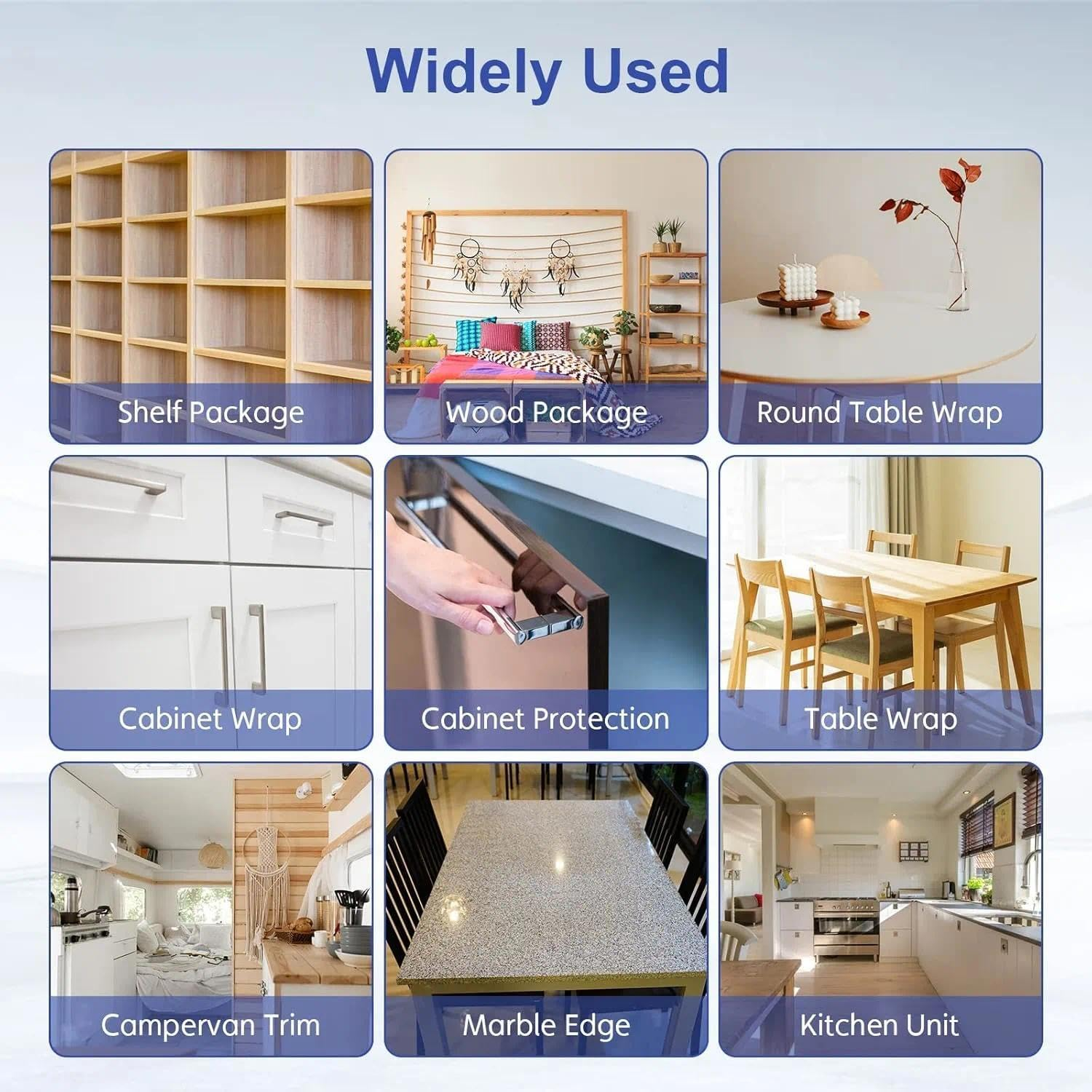 U-Shape Flexible Furniture Edge Banding,5Mx16Mm Black TPE Self Adhesive Edging Trim DIY Furniture Veneer Edging Tape Edge Strip Worktop Cabinets Table Shelves 16Mmx5M image number 6